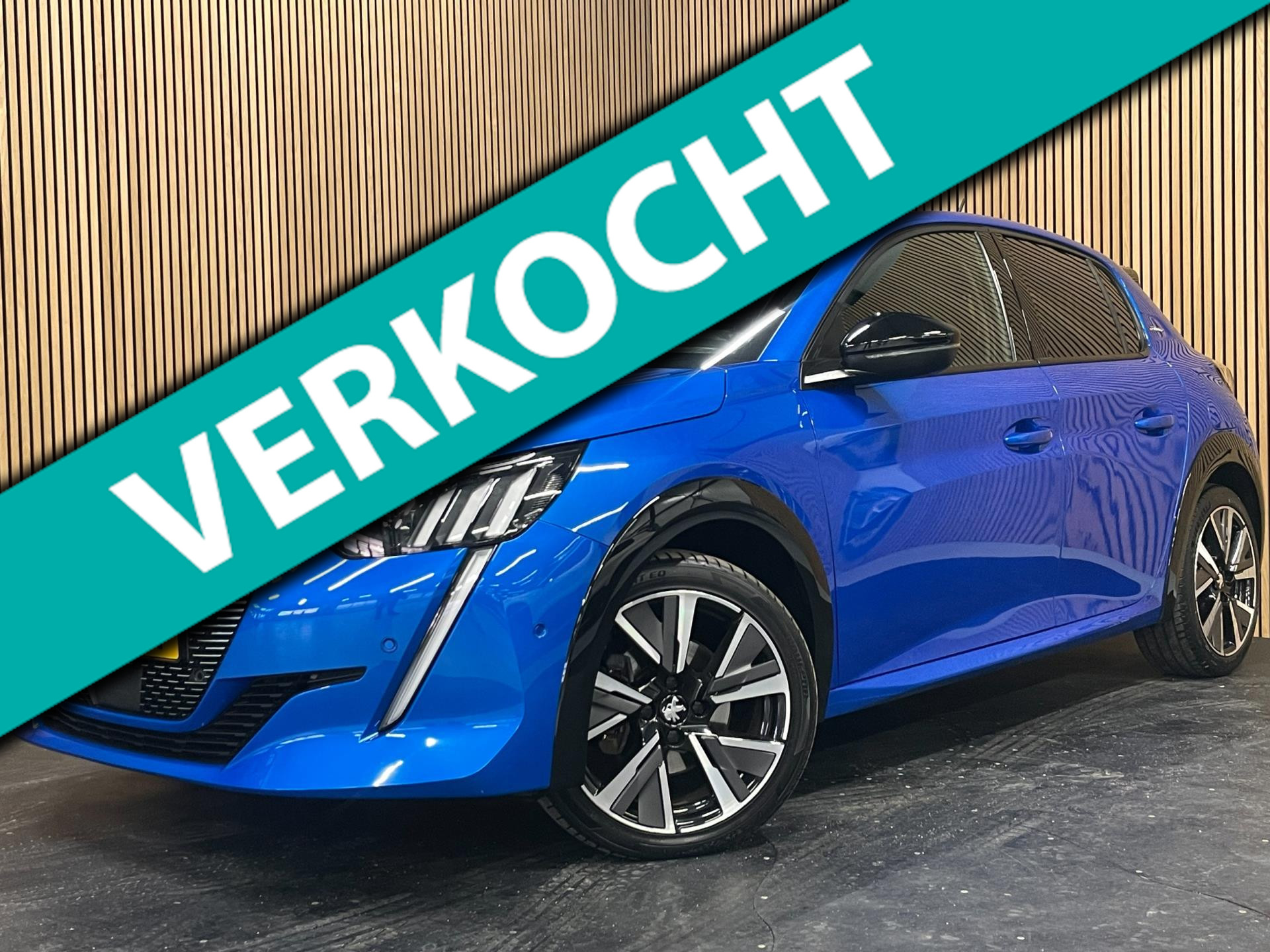Peugeot 208 1.2|130 PK|GT-Line|AFN. TREKHAAK|360 CAMERA|APPLE CARPLAY/ANDROID AUTO|CLIMATE,CRUISE CONTROL|NAVI|USB/USB-C|RIEM VV 2020 - voorkant