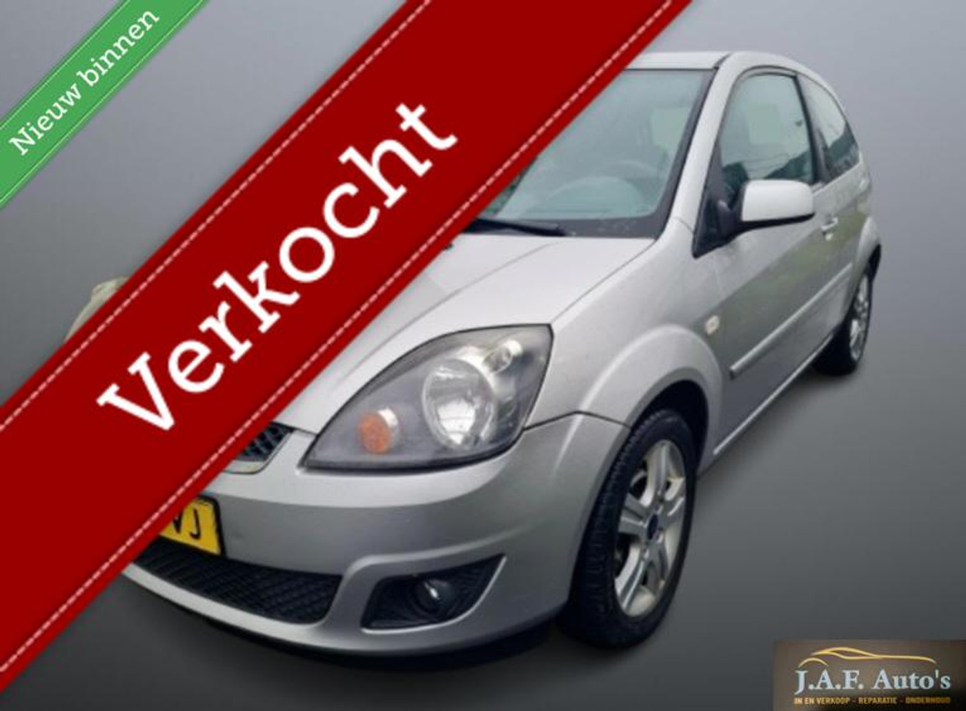 Ford Fiesta 1.3-8V Style Airco zuinig elek ram APK!! 2007 - voorkant