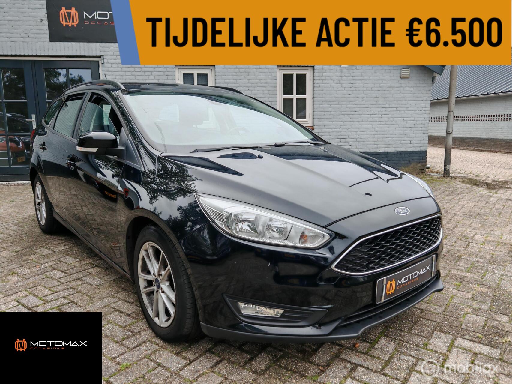 Ford Focus 1.0 Lease Edition|125pk|NAP|Cruise control| 2017 - voorkant