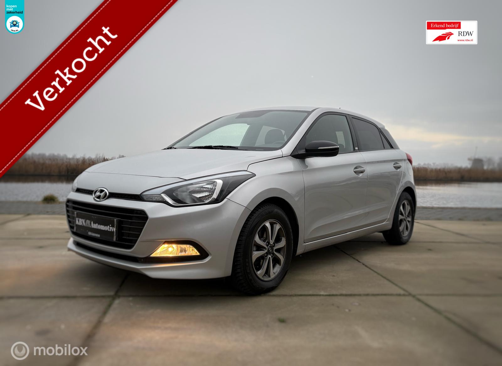 Hyundai I20 1.2 Passion|Airco|Bluetooth|Stoelverwarming 2018 - voorkant