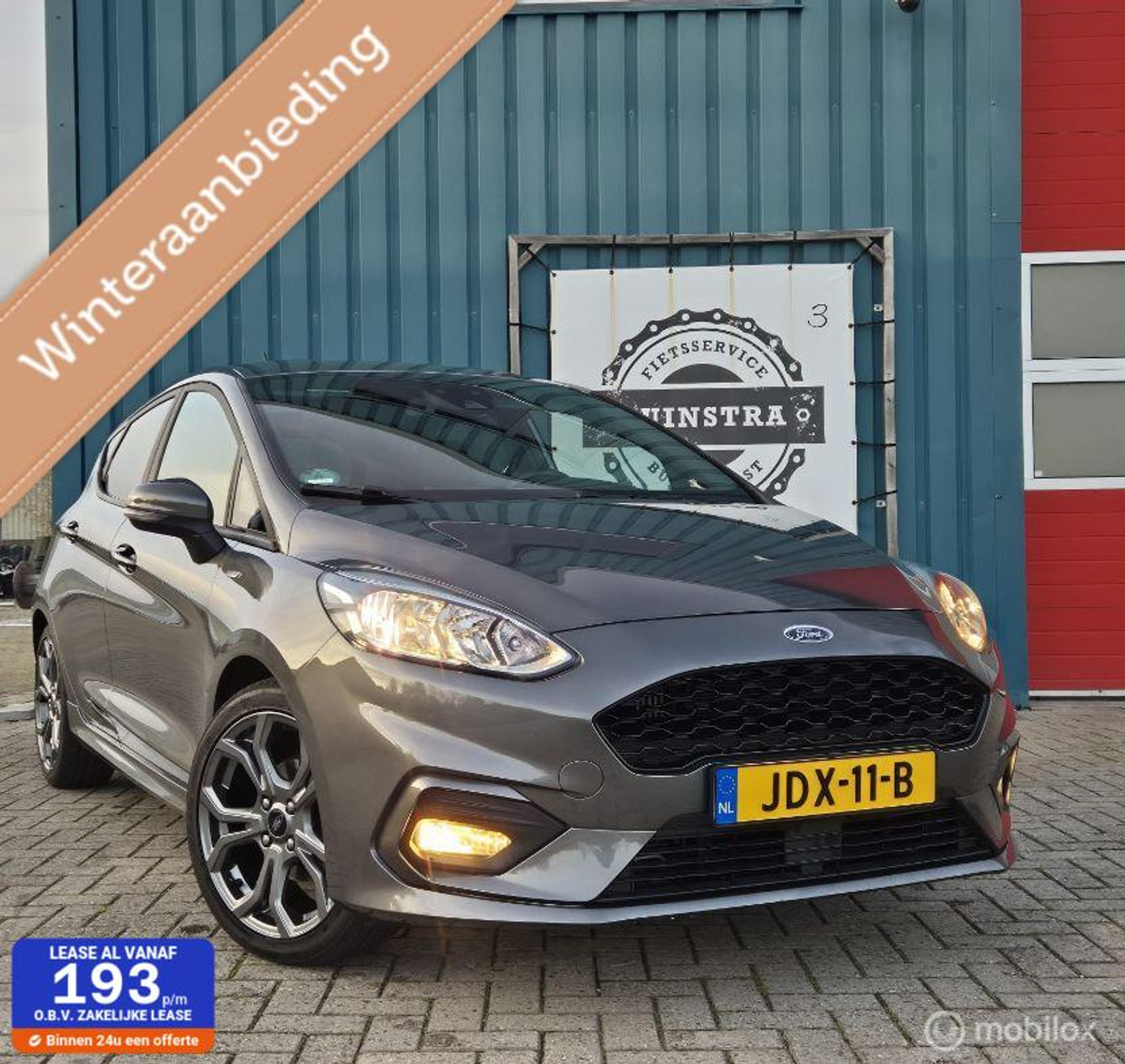 Ford Fiesta 1.0 EcoBoost ST-Line  Airco 2019 - voorkant