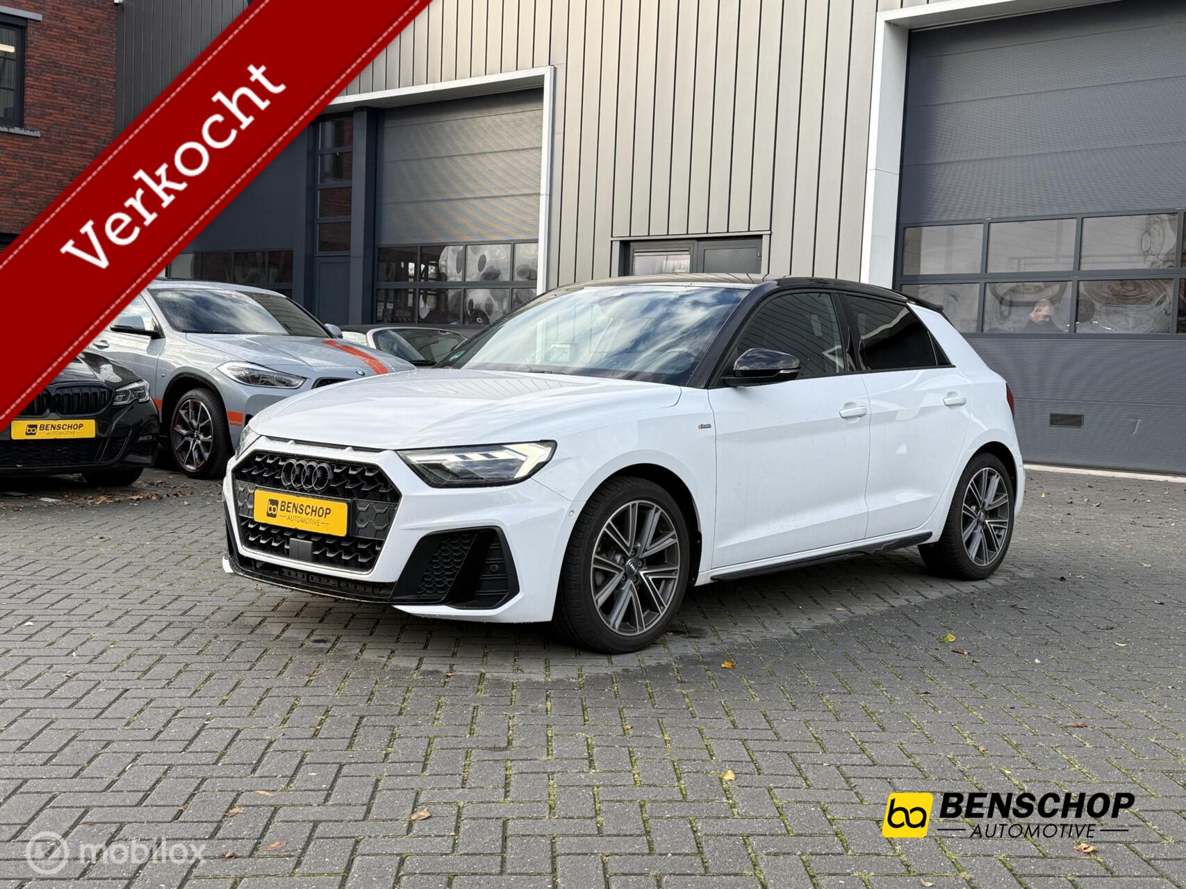 Audi A1 Sportback 35 TFSI S Line Virtual Navi Carplay LED PDC Stoelv 2019 - voorkant