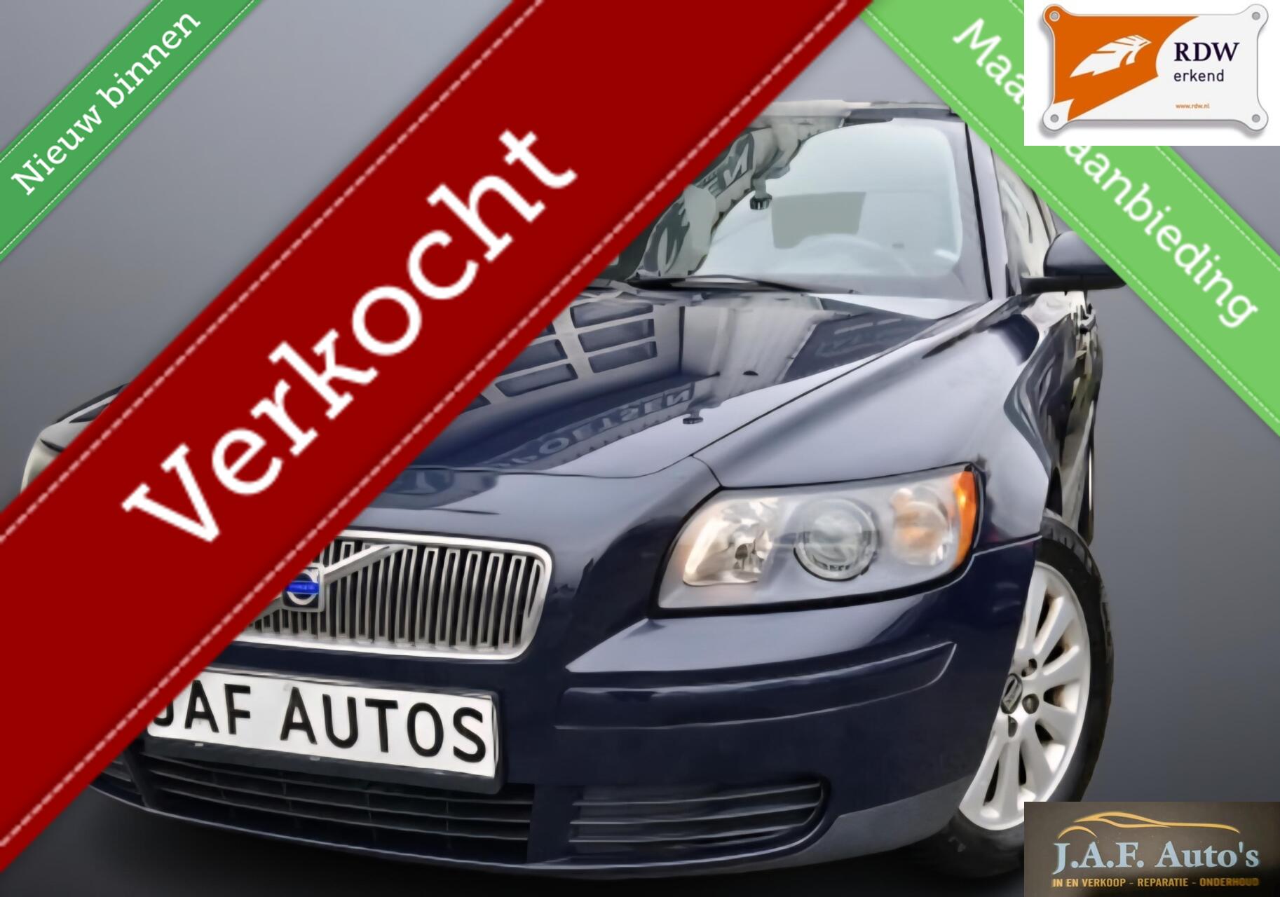 Volvo V50 1.8 Airco cruise Nieuwe APK! 2004 - voorkant