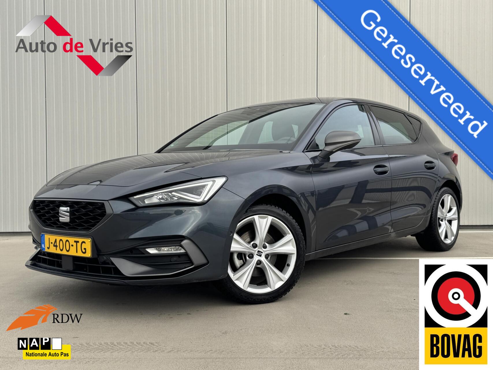 Seat Leon 1.5 TSI FR Launch Edition|NL-Auto|Technology Pack 2020 - voorkant