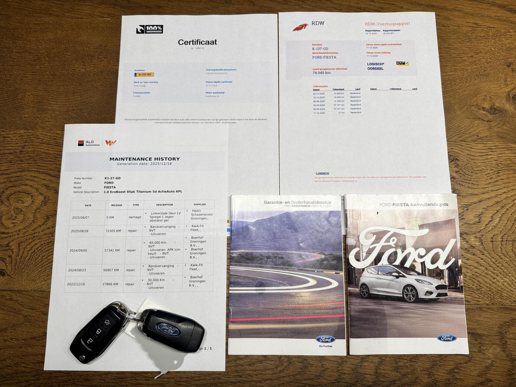 Foto van Ford Fiesta