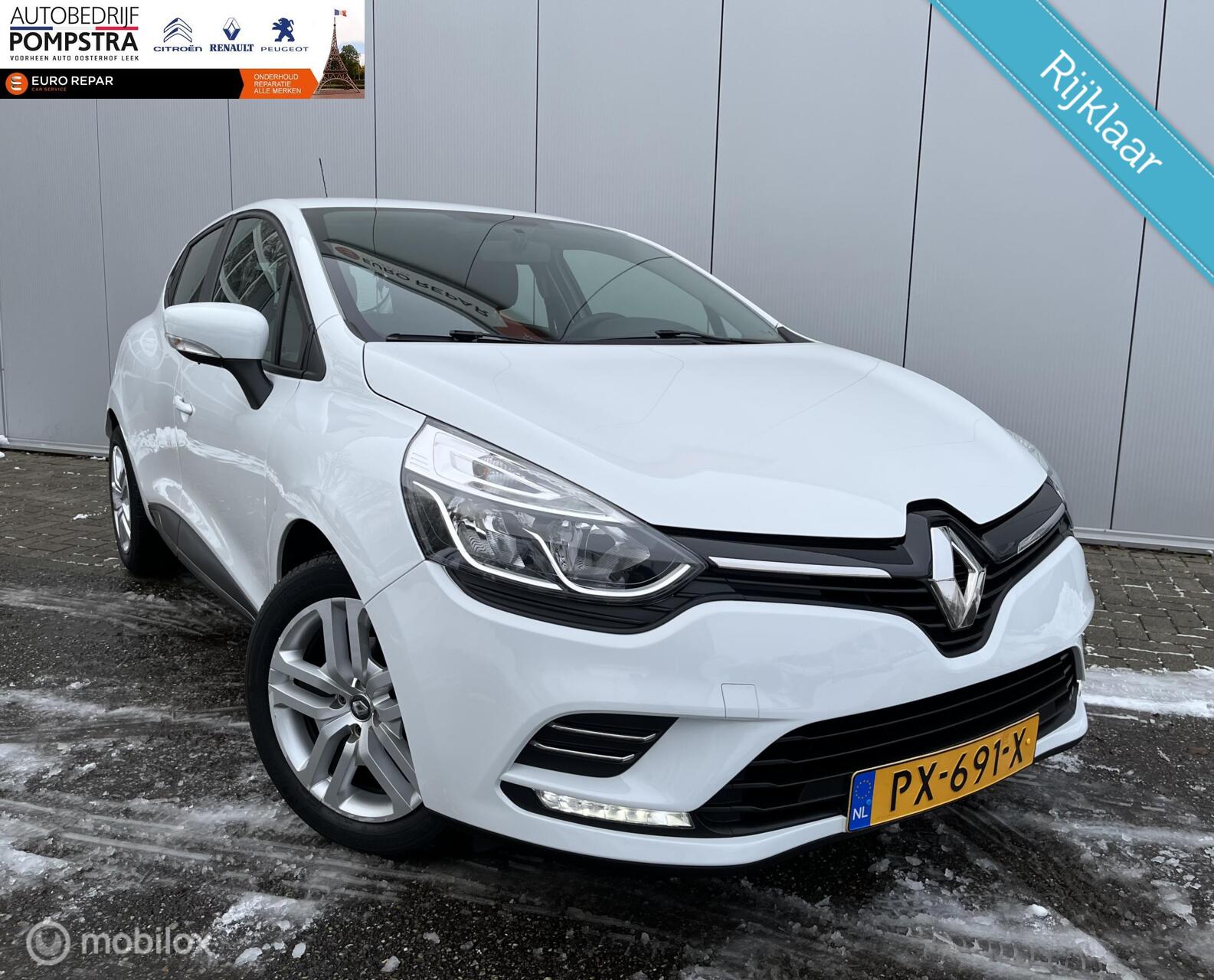 Renault Clio 0.9 TCe 90 PK Zen AIRCO/NAVI/CRUISE/TREKHAAK 2017 - voorkant