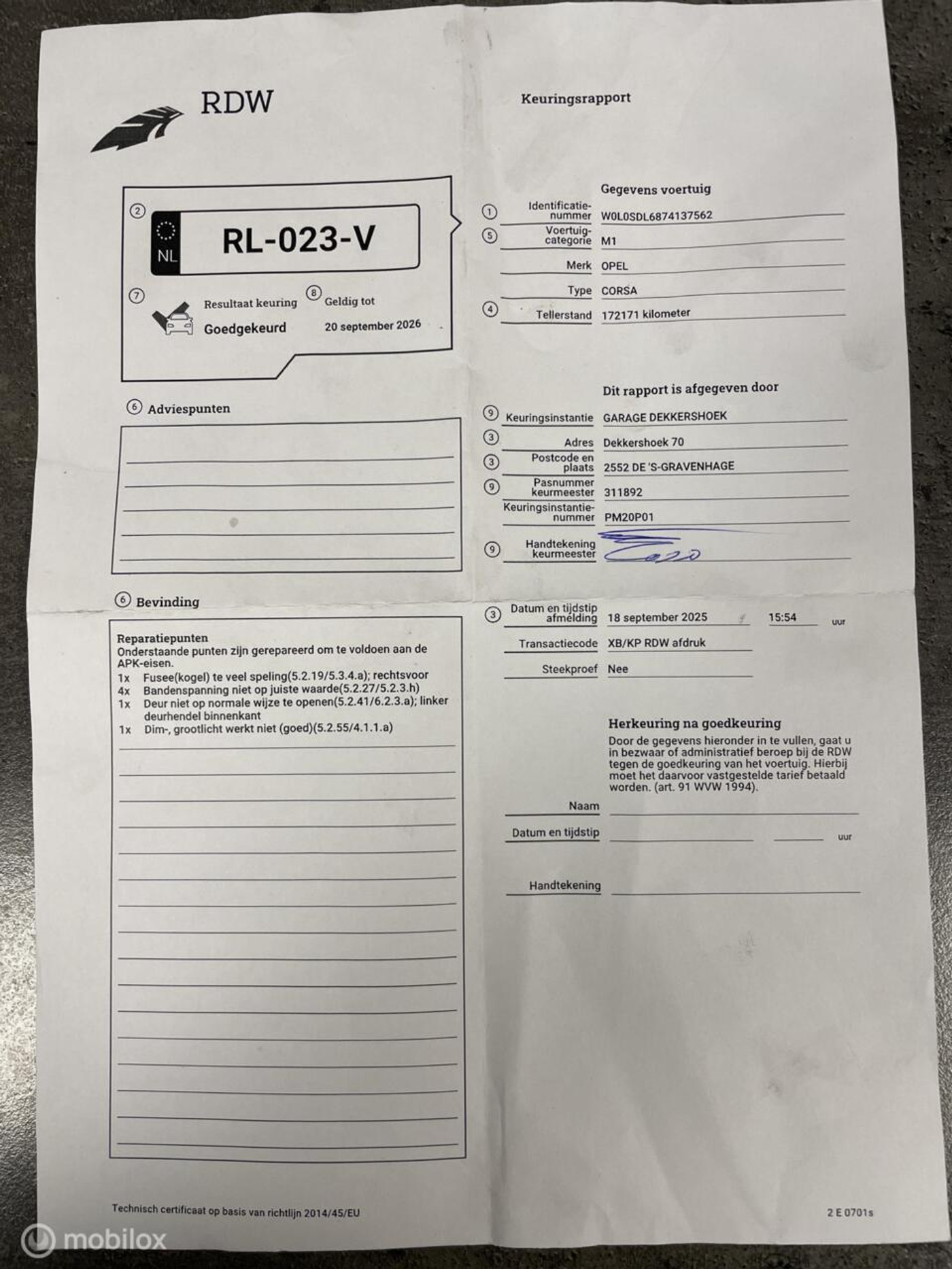 Foto van Opel Corsa