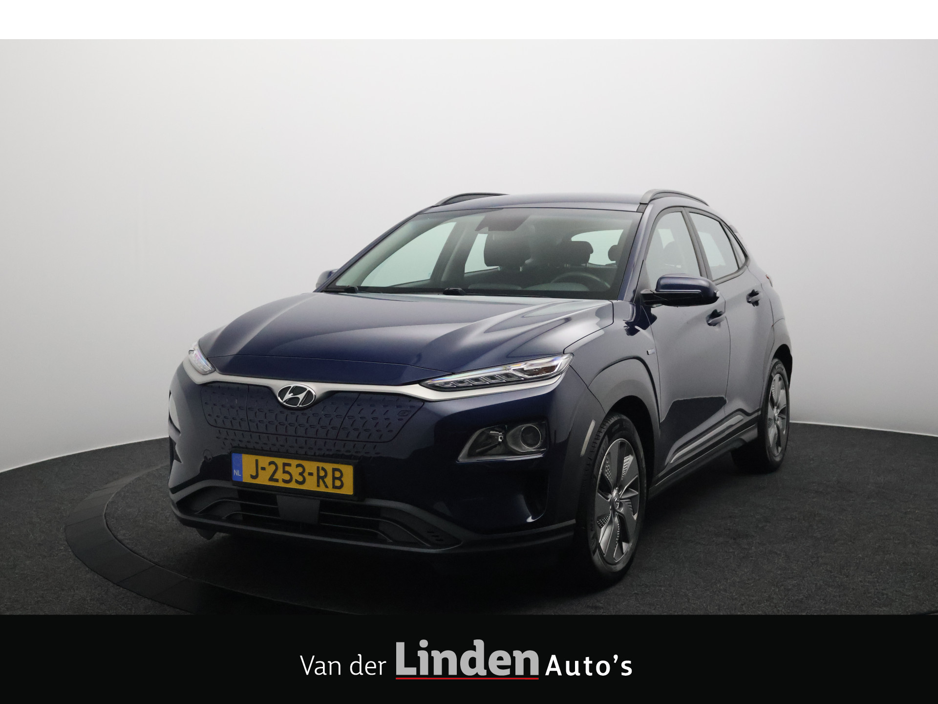 Hyundai Kona EV Comfort 64 kWh 3-Fase SOH 95.3% | Warmtepomp | Carplay&Android | Camera 2020 - voorkant