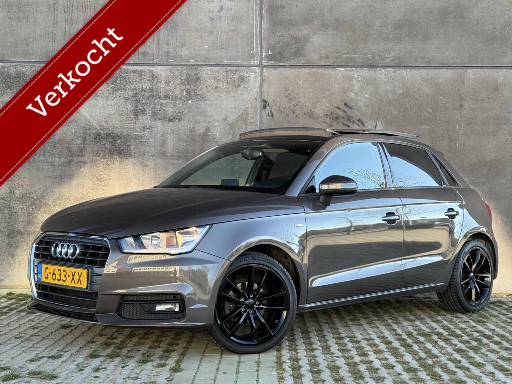 Audi A1 Sportback 1.0 TFSI Sport Pro Line S Pano| airco | Stoelverwarming! 2016 - voorkant