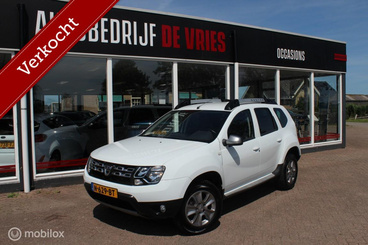 Dacia Duster 1.2 TCe 4x2 Leder/Navi/Cruise/Stoelverwarming 2015 - voorkant