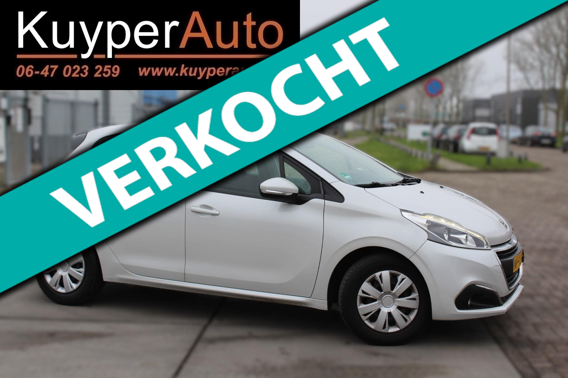 Peugeot 208 1.2 PureTech Blue Lion APPLE CAR PLAY- AFN TREKHAAK NAP  -MULTIMEDIA 2017 - voorkant