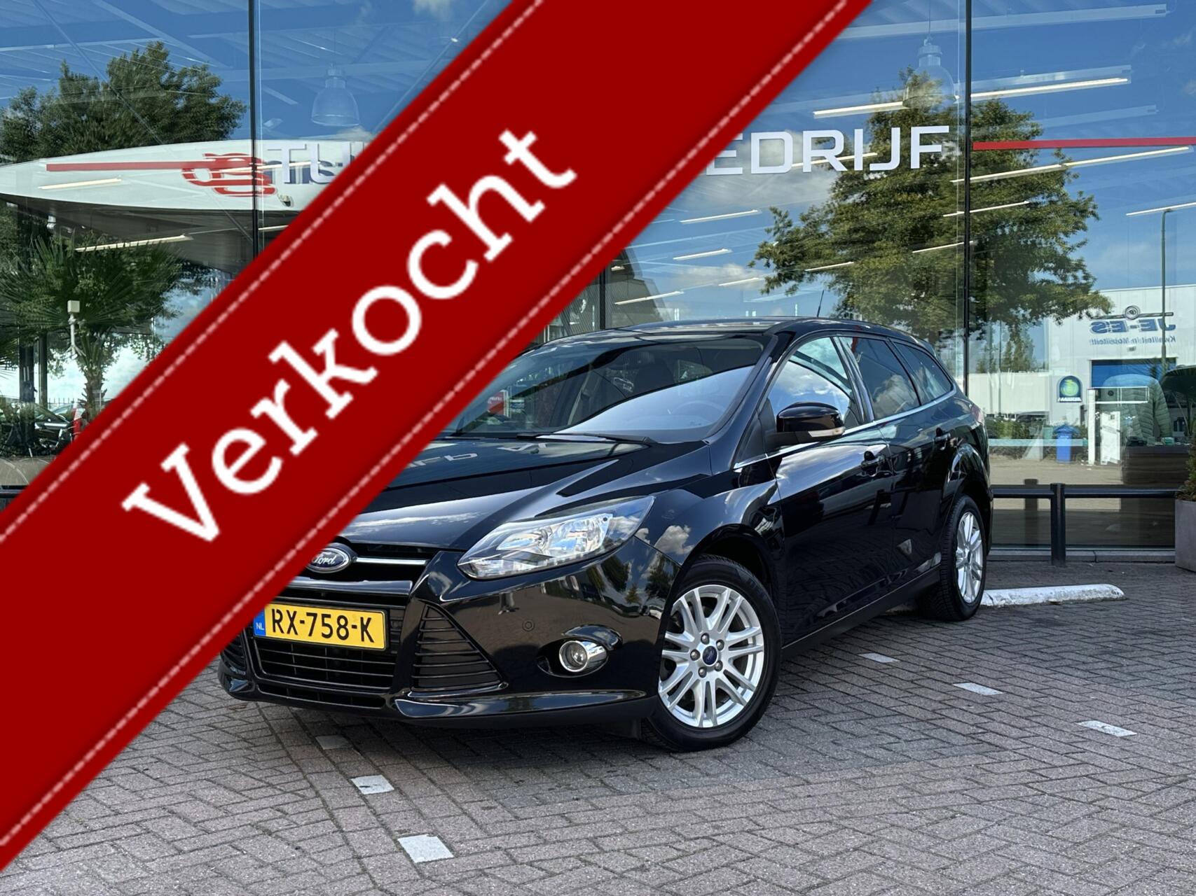 Ford Focus 1.6 EcoBoost Titanium Airco Clima Cruise Psensoren 2014 - voorkant