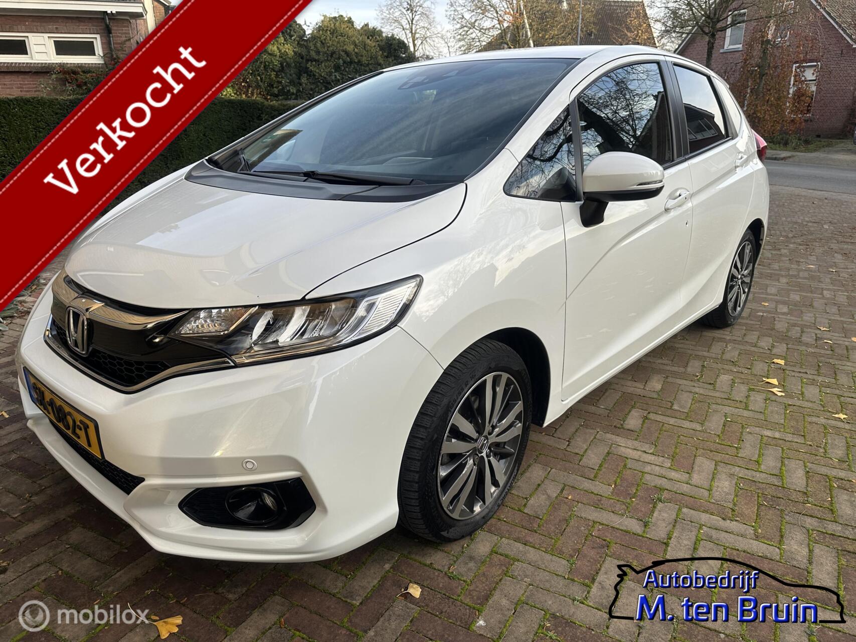 Honda Jazz 1.3 i-VTEC CVT Elegance Trekhaak/Navi/1e eigenaar/weinig km/NAP 2018 - voorkant