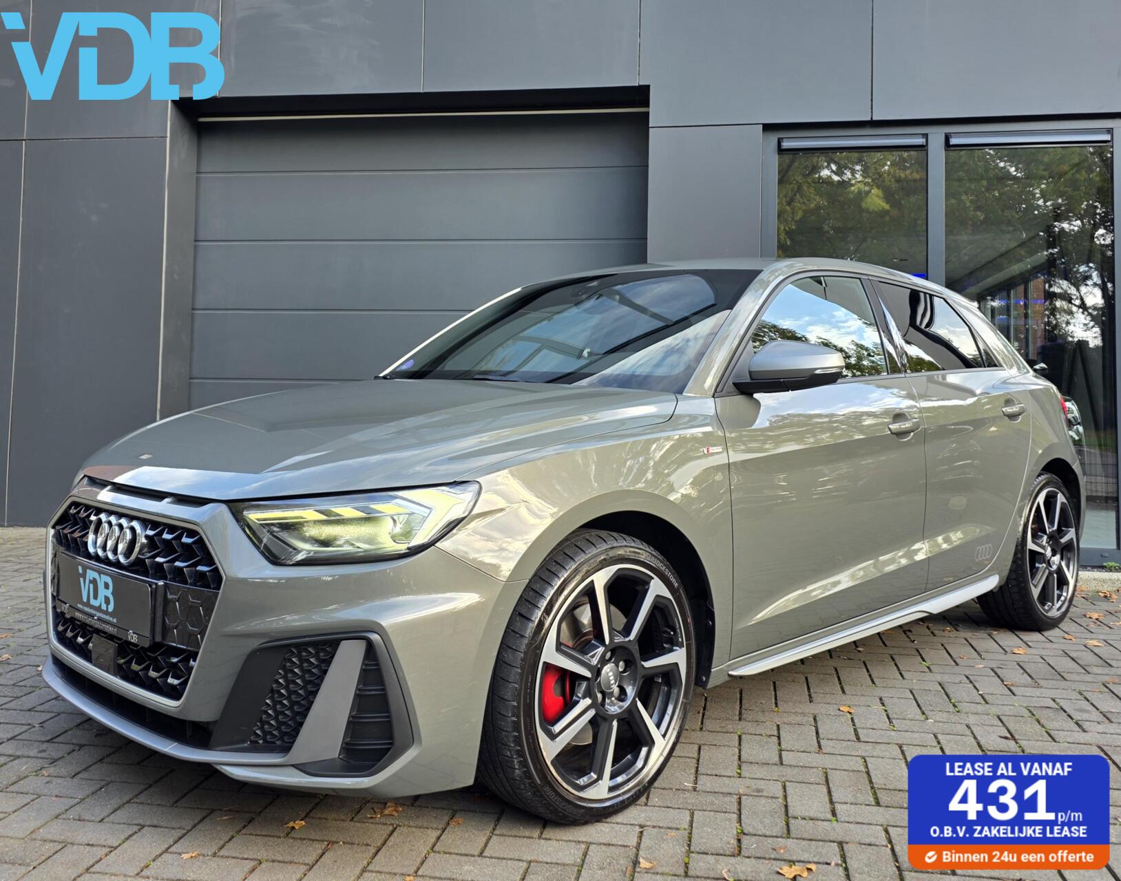 Audi A1 Sportback 40 TFSI S Line Edition One CHRONOS GRAU!! 2019 - voorkant