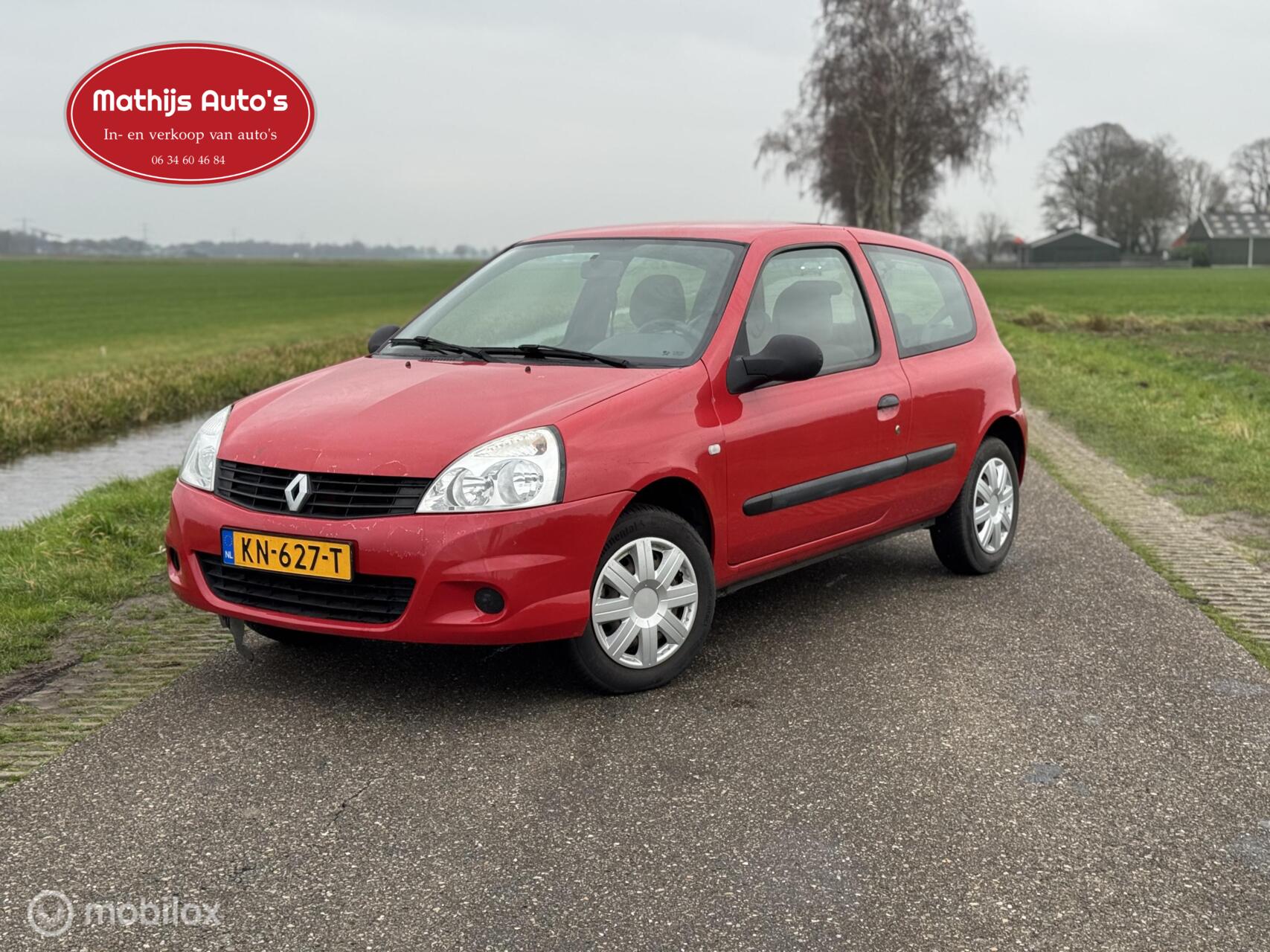 Renault Clio 1.2 Authentique Nieuwe APK! 2010 - voorkant