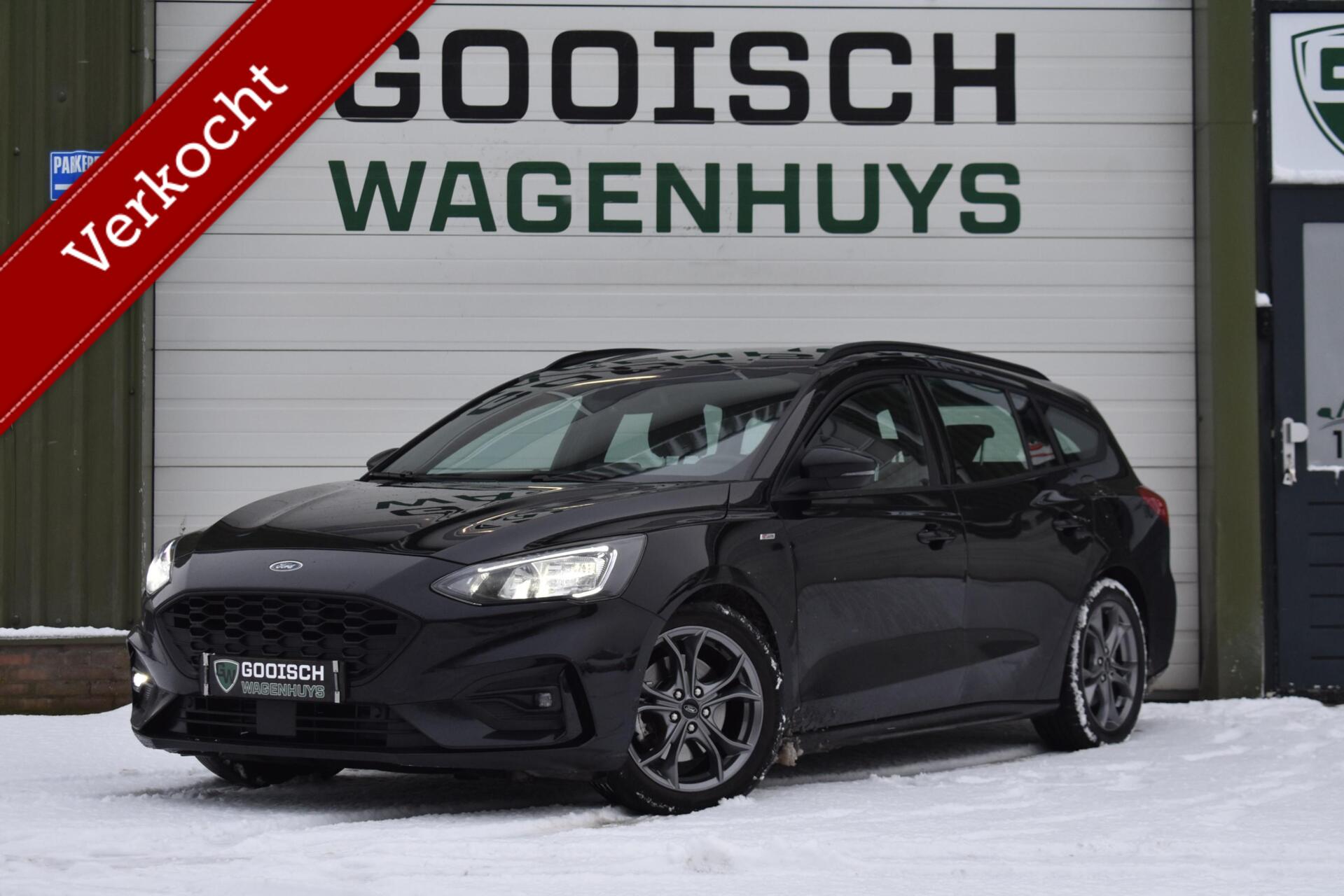 Ford Focus 1.0 EcoBoost Hybrid ST Line Business | Winterpakket | Camera | Carplay | 2021 - voorkant