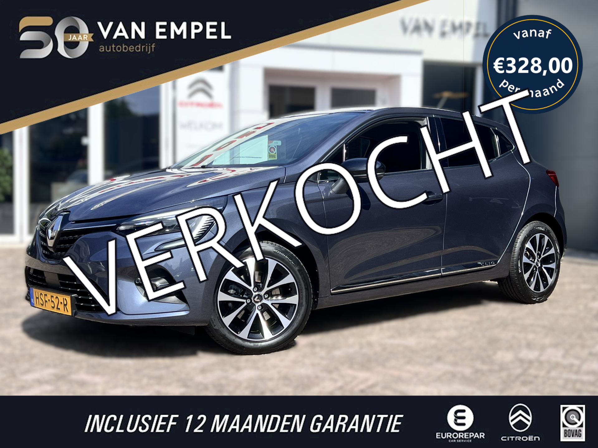 Renault Clio 1.3 TCe Intens Automaat | Camera | Keyless | Stoelverwarming | Navigatie | Climate Control 2021 - voorkant