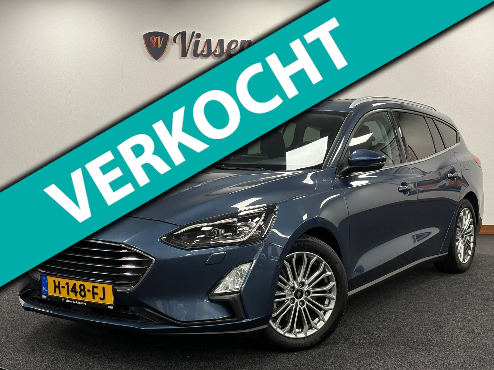 Ford Focus 1.0 EcoBoost Titanium Business*Winter-pakket*Automaat*Xenon*Navi*Cruise-Control* 2019 - voorkant