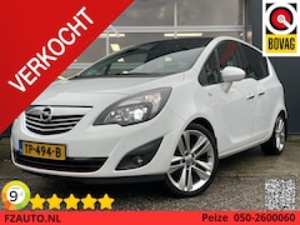 Opel Meriva 1.4 Turbo Cosmo LPG 2012 - voorkant