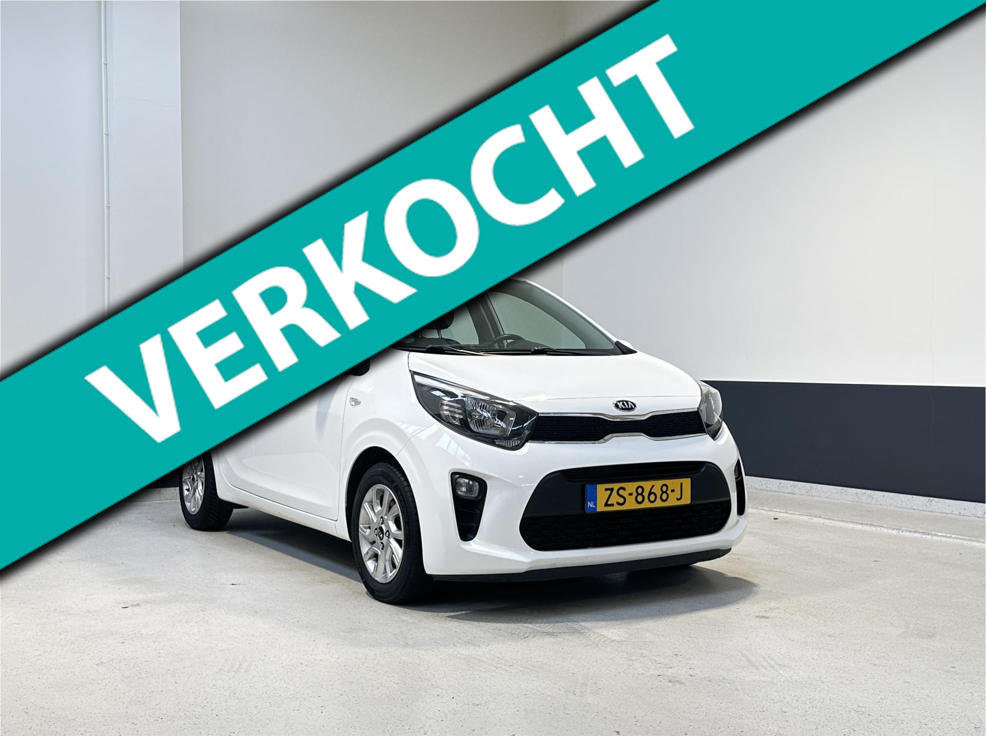 Kia Picanto 1.0 MPi DynamicLine | Carplay/ Android Auto| Camera | NL | 1 Eig | LM velgen | 2019 - voorkant