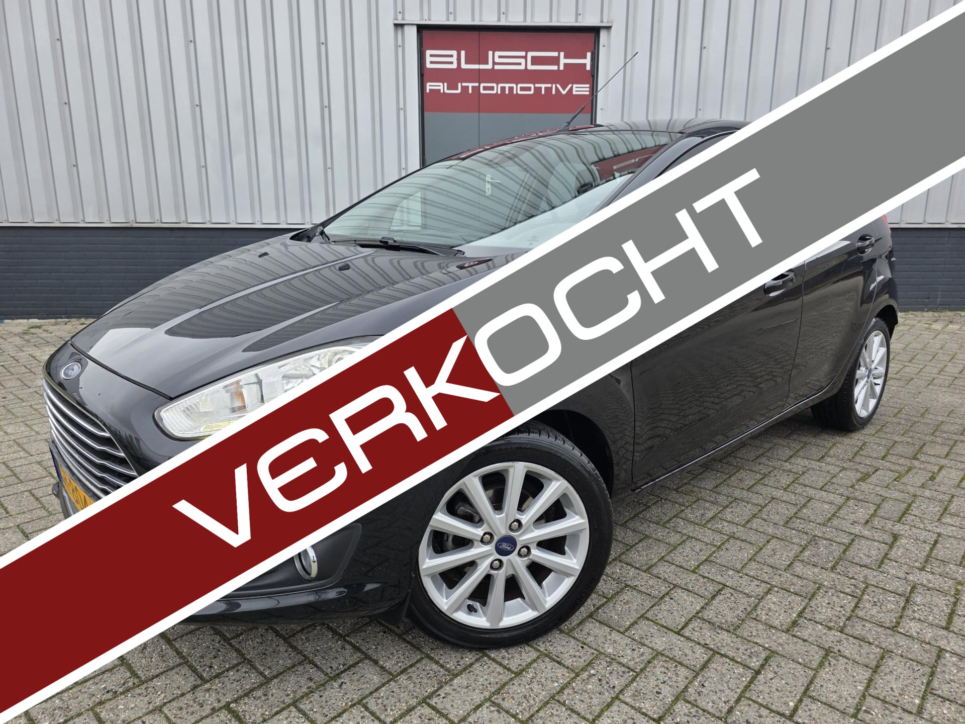 Ford Fiesta 1.0 EcoBoost 5 deurs Titanium | VAN 1e EIGENAAR | 2015 - voorkant