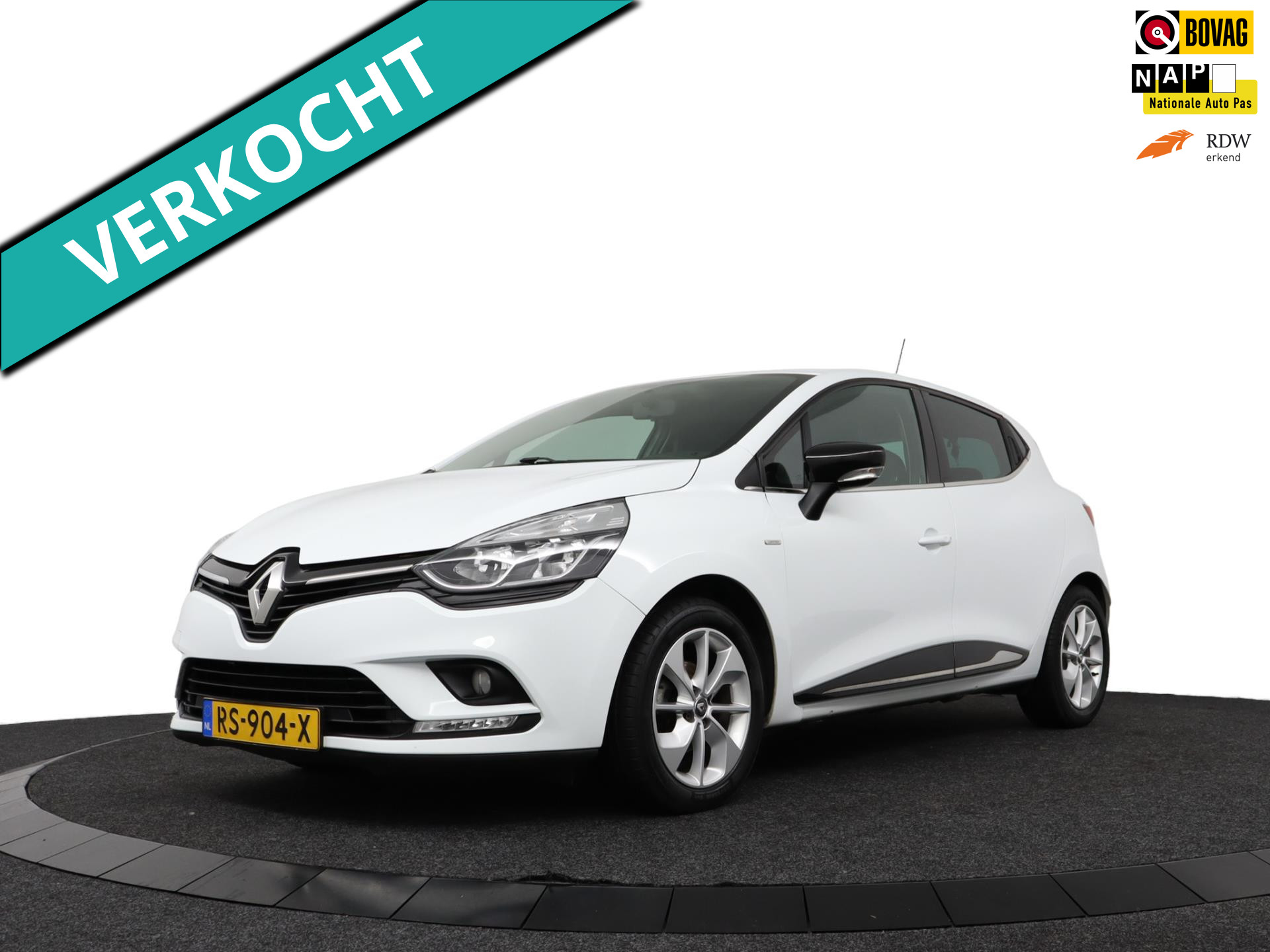Renault Clio 0.9 TCe Limited Navi/Parkeersens.achter/Airco/Cruise Controle 2018 - voorkant