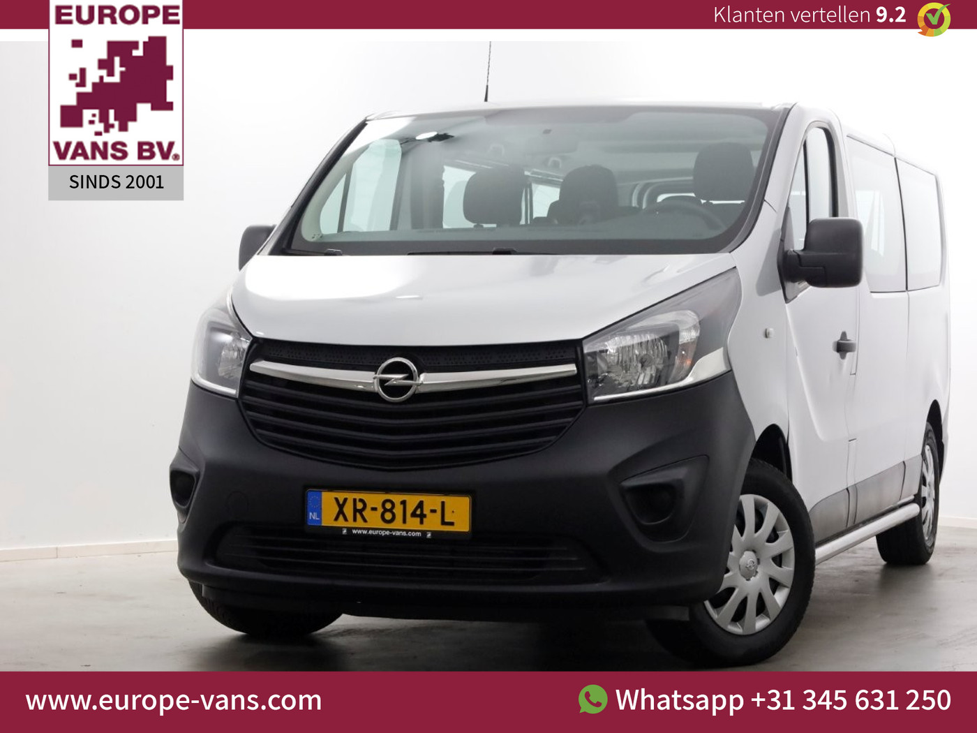 Opel Vivaro-b Combi 1.6 CDTI 120pk E6 L2H1 Personenbus Incl BTW/BPM 02-2019 2019 - voorkant
