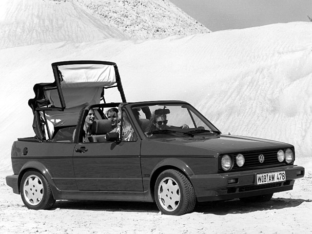 Volkswagen Golf Cabriolet 1.8 Quartett 1993 - voorkant