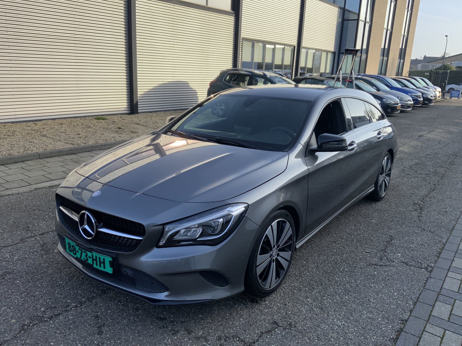 Mercedes-Benz Cla-klasse Shooting Brake 180 AMG N. Ed. Plus 2017 - voorkant