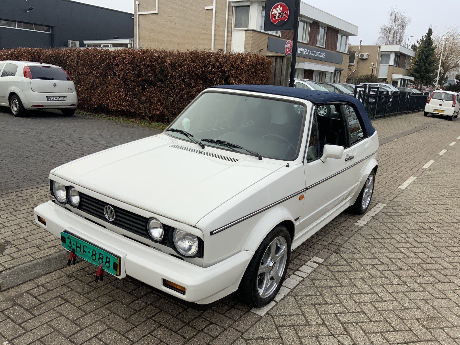 Volkswagen Golf Cabriolet 1.8 Quartett 1993 - voorkant