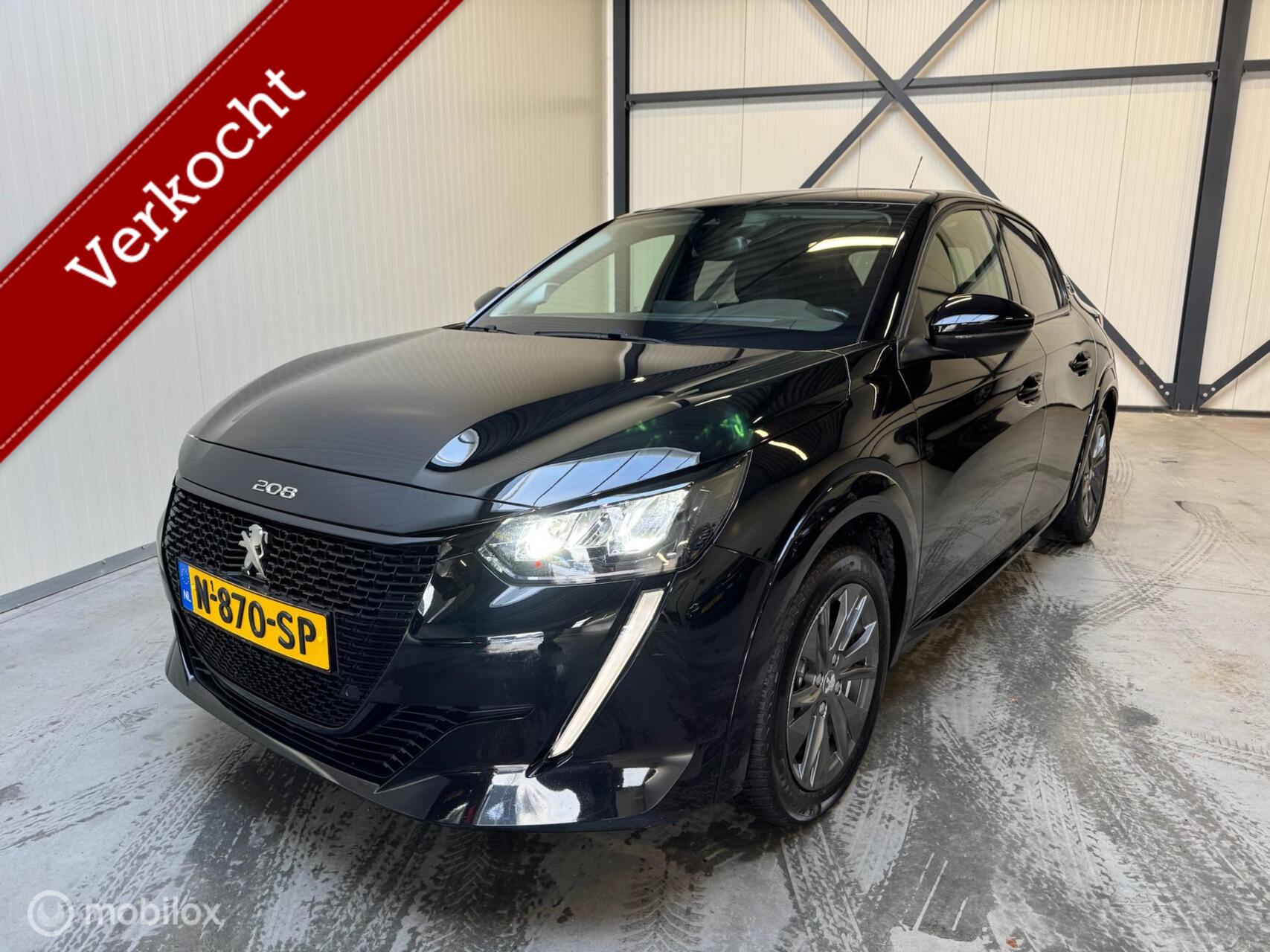 Peugeot 208 EV Allure 50 kWh SOH 91%. 4X op voorraad 2021 - voorkant