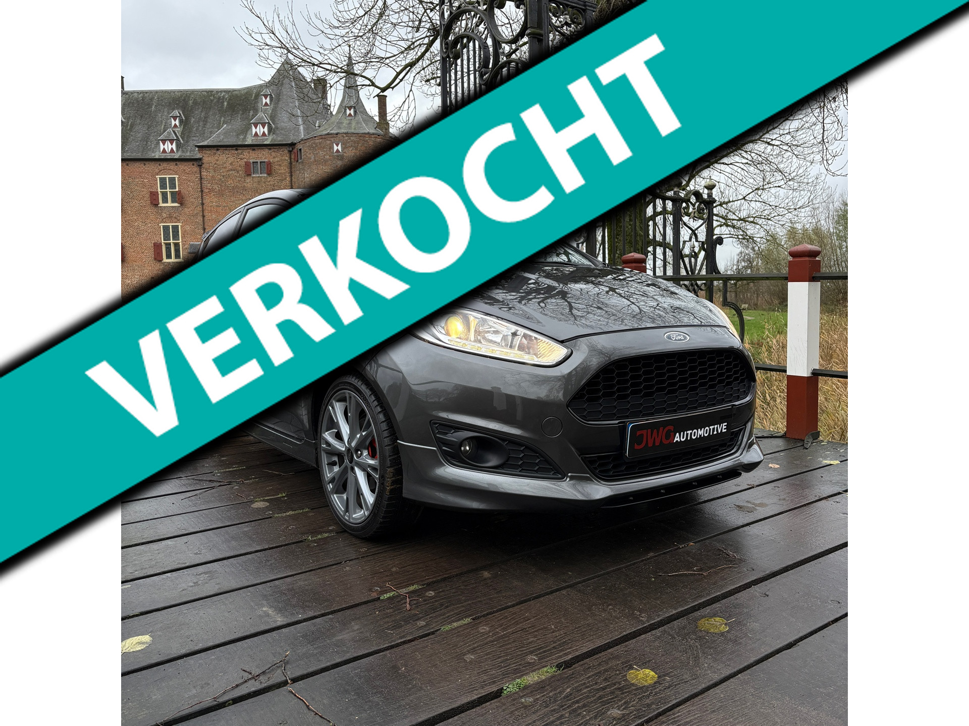 Ford Fiesta 1.0 EcoBoost ST Line MAXTON/STOELVW/TREKHAAK/VOL 2016 - voorkant