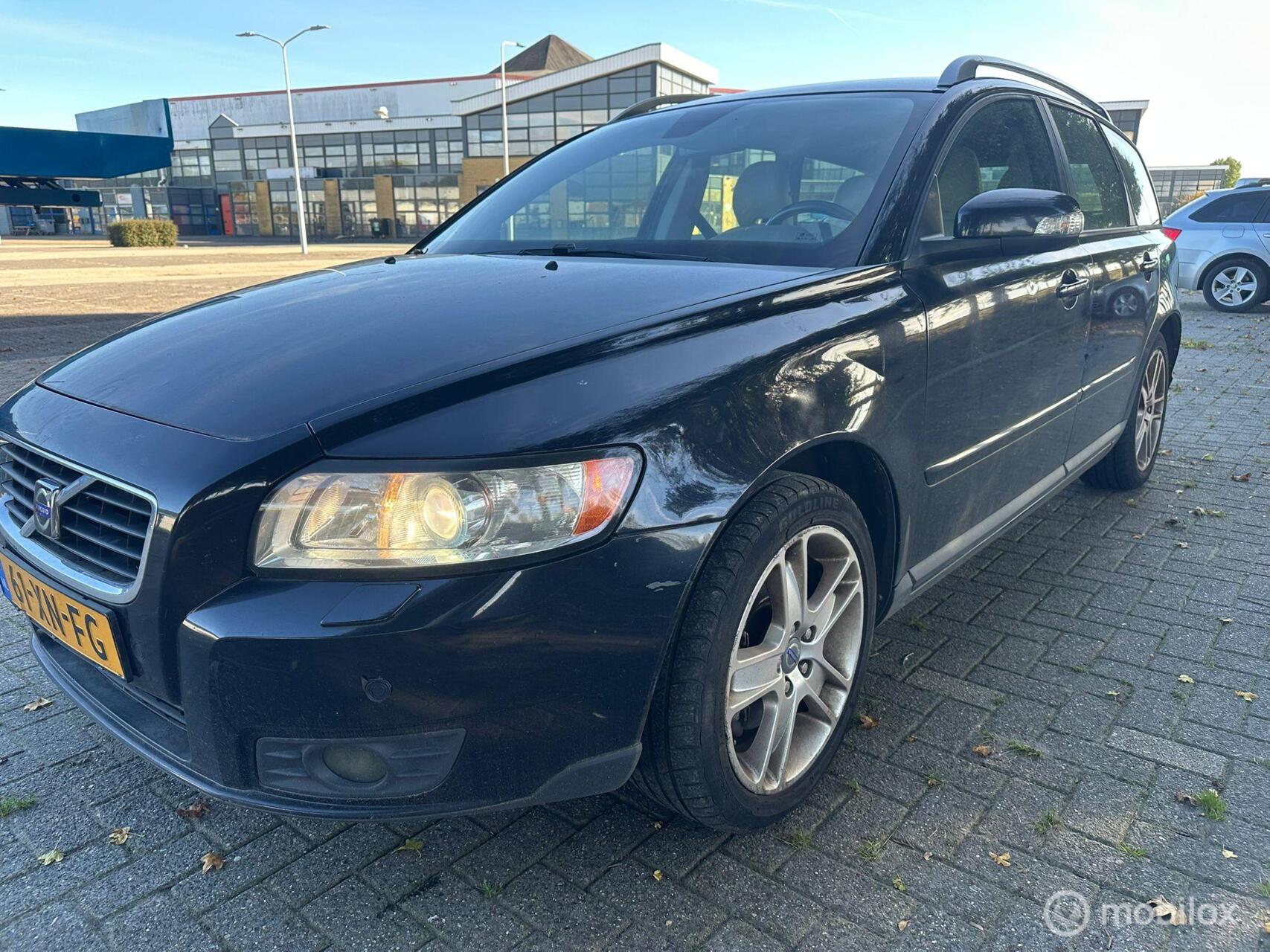 Volvo V50 2.0D Edition II,Leder,Airco,Xenon,Lm Velgen 2007 - voorkant