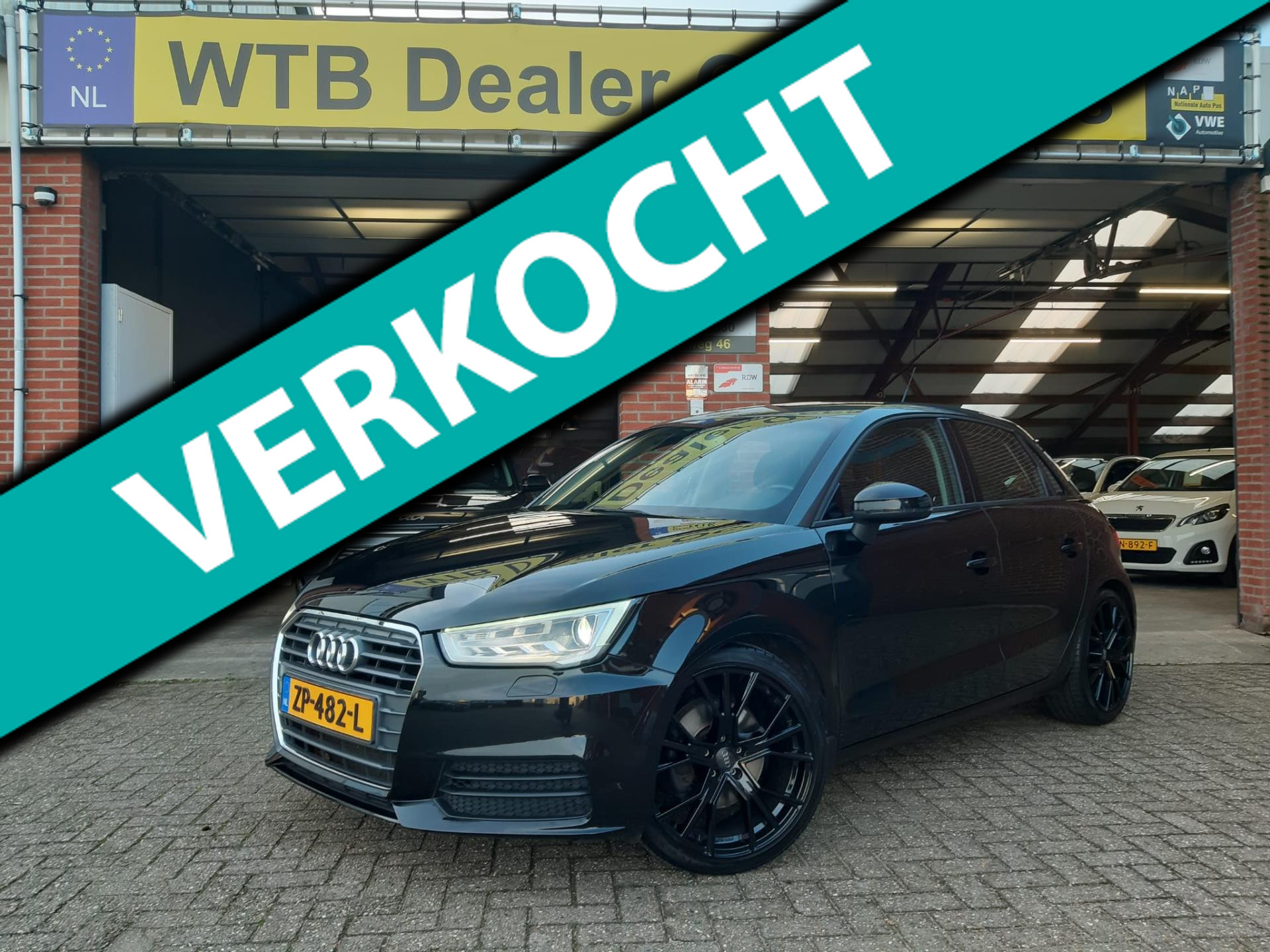 Audi A1 Sportback 1.4 TFSI Advance Sport 2018 - voorkant