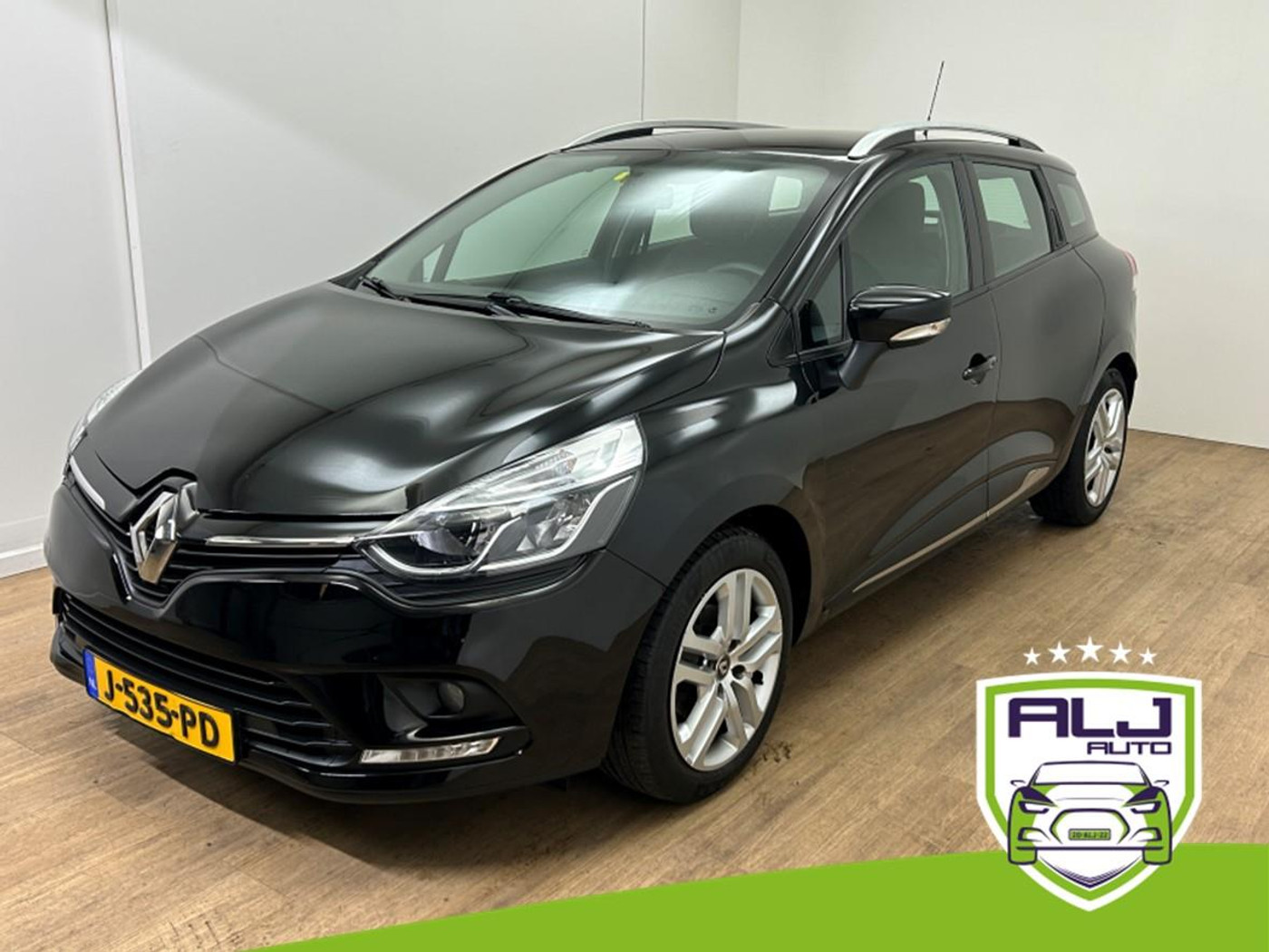 Renault Clio Occasion 0.9 TCe Limited | Zwart | Tweedehands Renault Clio | Cruisecontrol | Airco | Carplay audio 2019 - voorkant