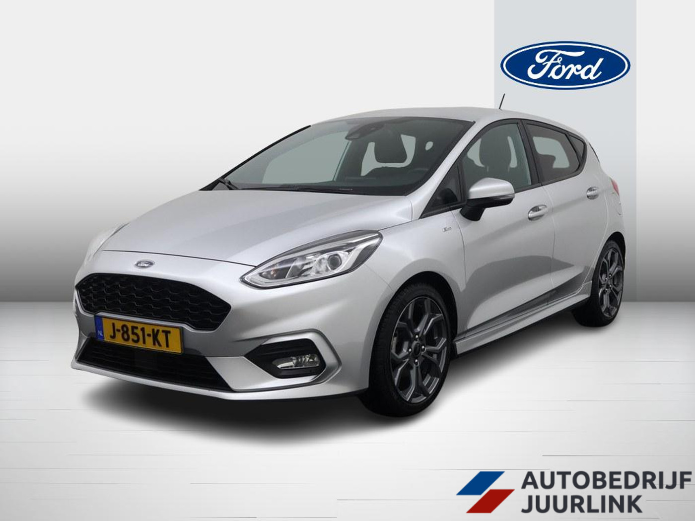 Ford Fiesta 1.0 EcoBoost ST-Line, winterpakket 2020 - voorkant