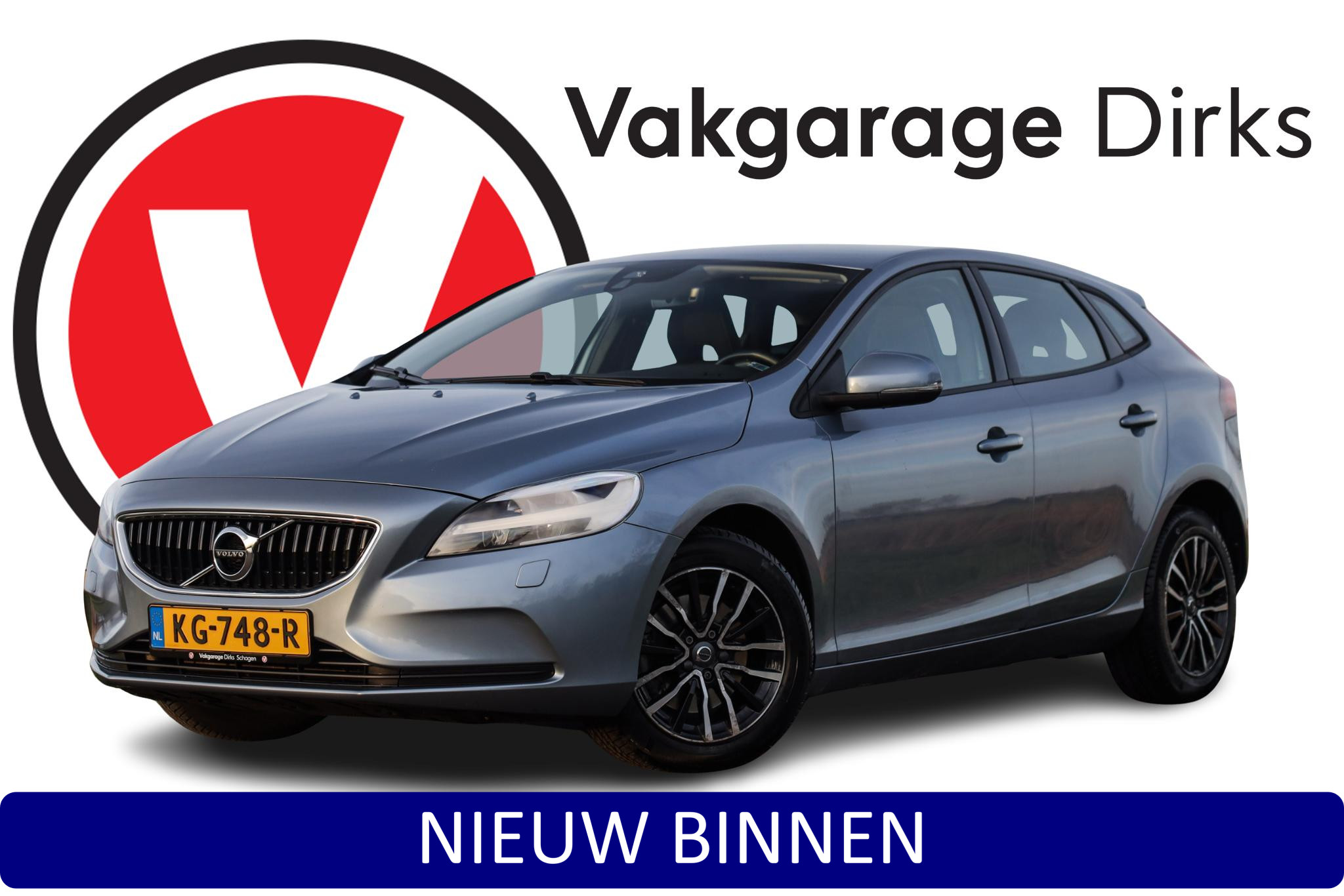 Volvo V40 2.0 T2 Nordic+ 2016 - voorkant