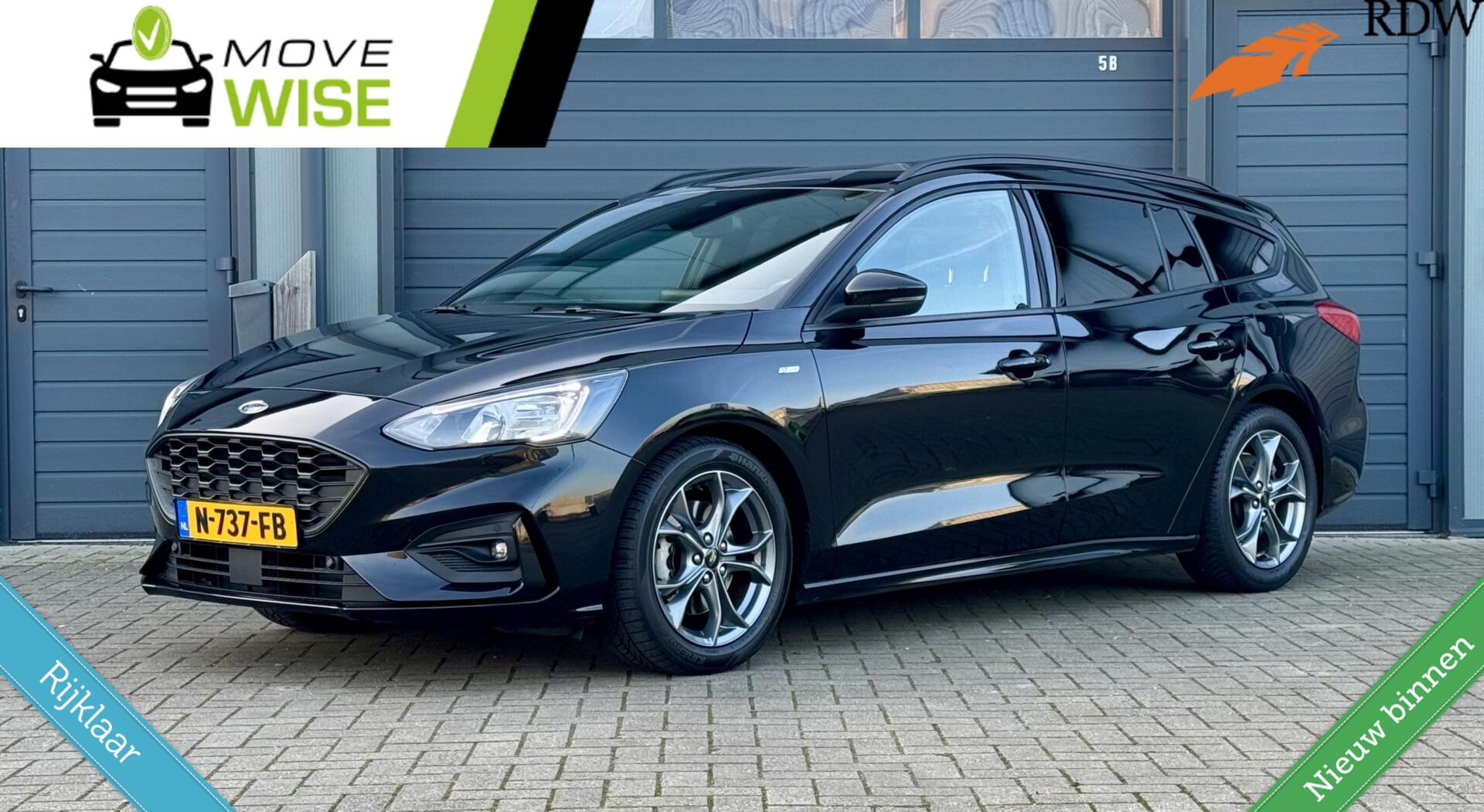 Ford Focus 1.0 125pk Hybrid | ST Line | 85.000 km ! | 2020 | RIJKLAAR | Sportief & Compleet | 2020 - voorkant