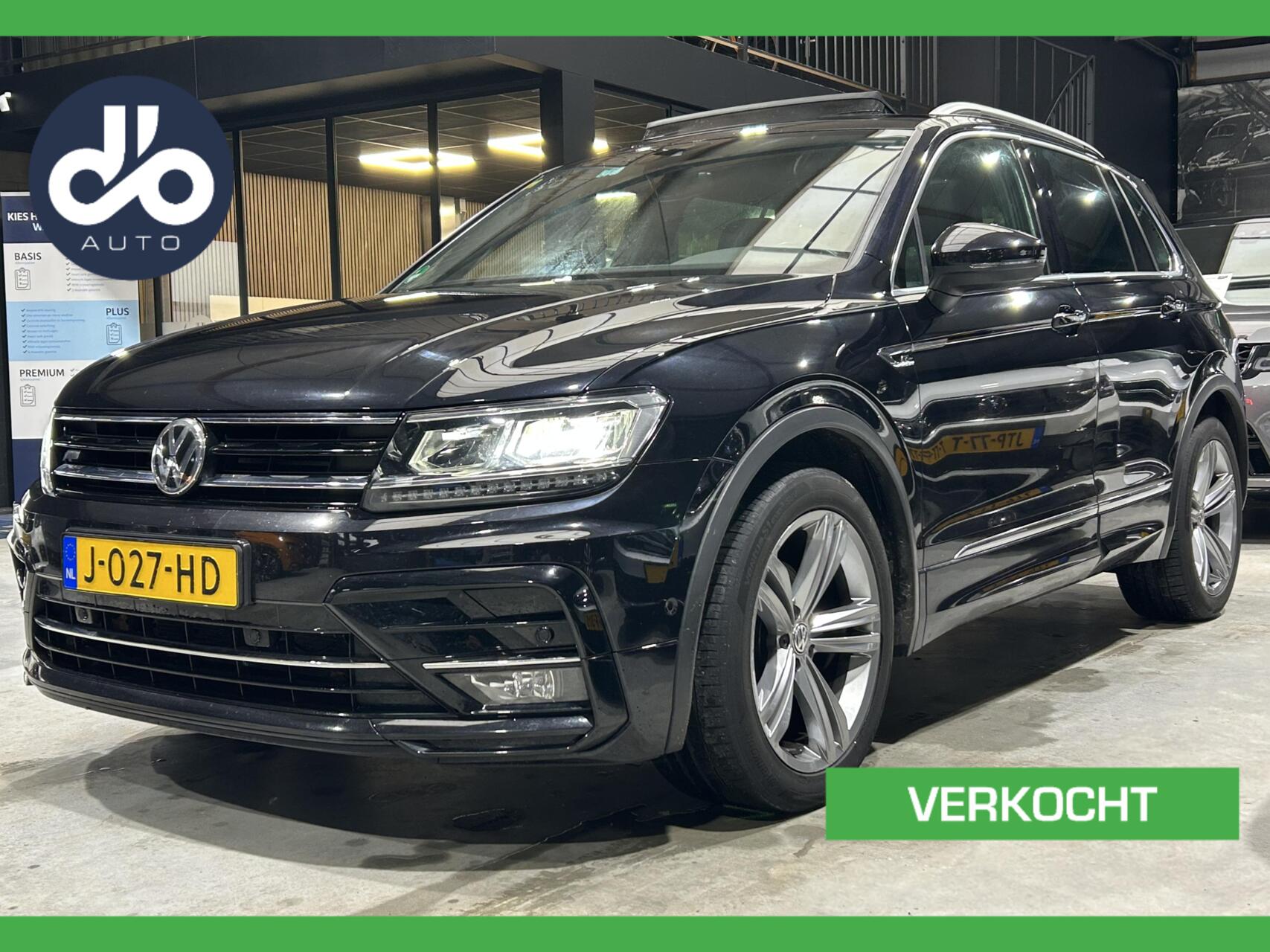 Volkswagen Tiguan 1.5 TSI 150pk DSG AUTOM. Highline Business R DIGI DASHB I PANO I TREKHAAK 2020 - voorkant