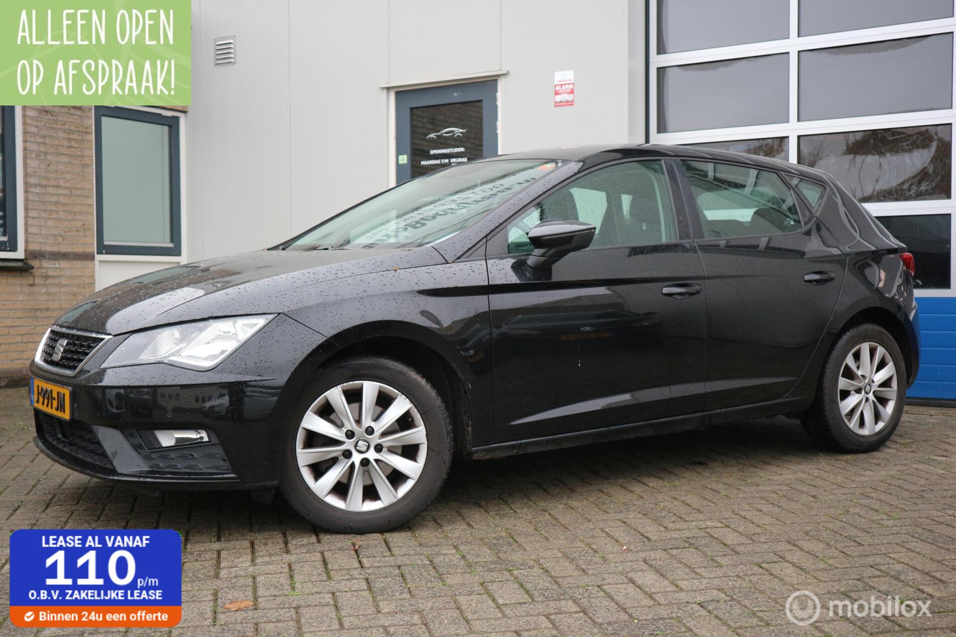 Seat Leon 1.6 TDI Style ECC/NAVIGATIE/2XPDC/BJ-2017 2017 - voorkant