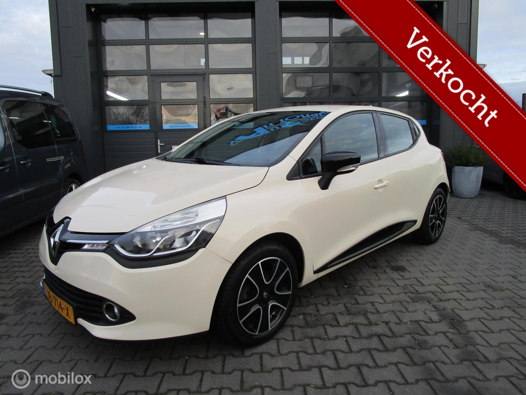 Renault Clio 0.9 TCe  Expression 118dkm 1ste Eig VERKOCHT! 2016 - voorkant