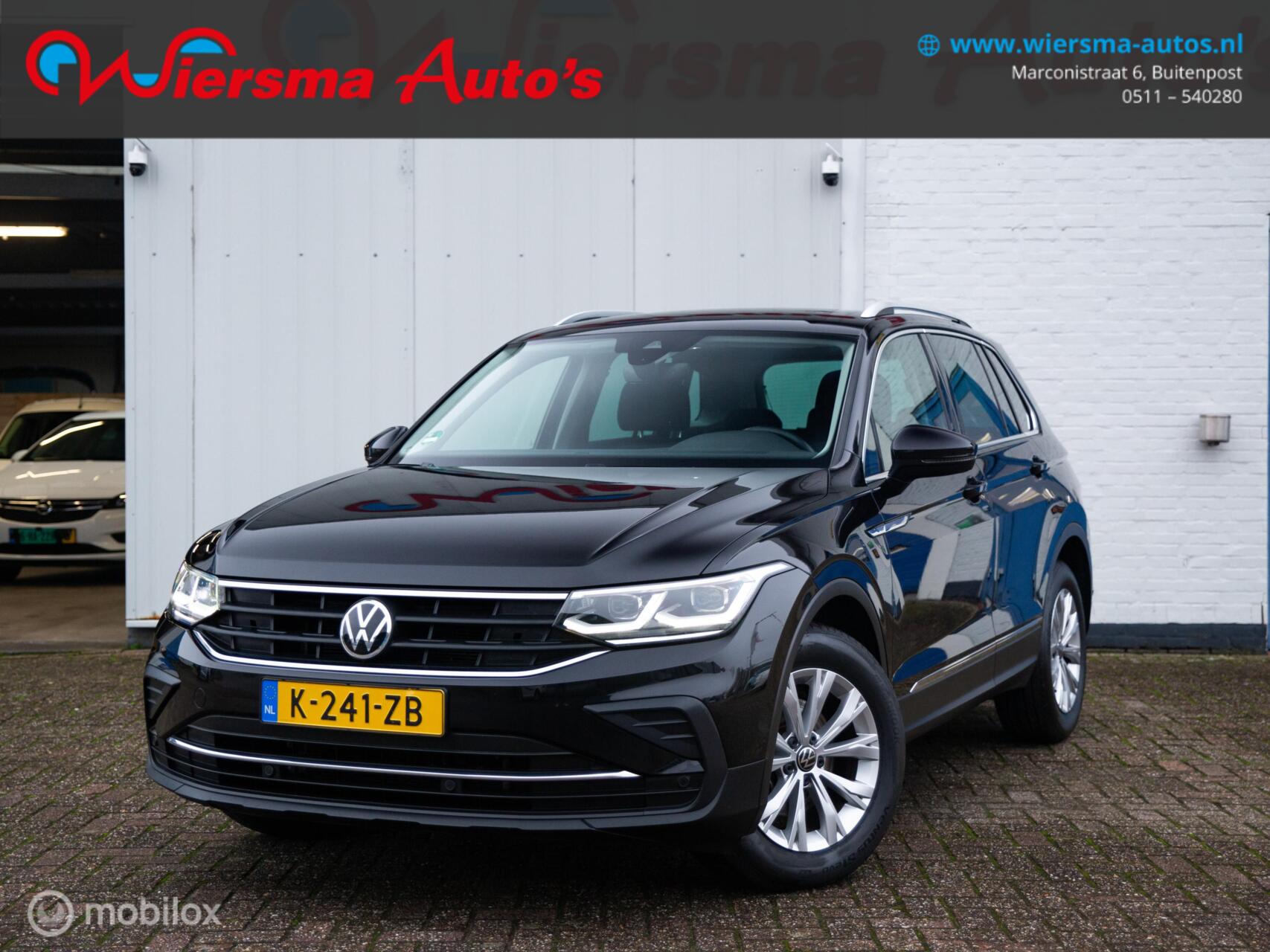 Volkswagen Tiguan 1.5 TSI Life Business|Carlpay|Trekhaak|LED 2021 - voorkant