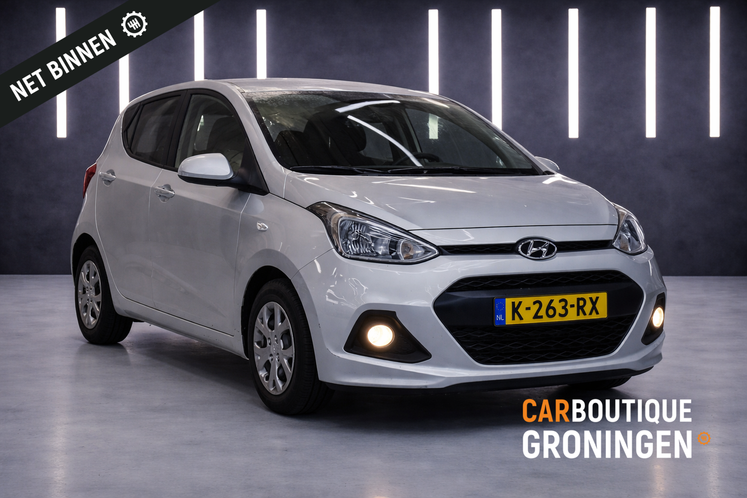 Hyundai I10 1.0i i-Motion Comfort 5D | AUTOMAAT | HOGE INSTAP | STOELVERWARMING 2016 - voorkant