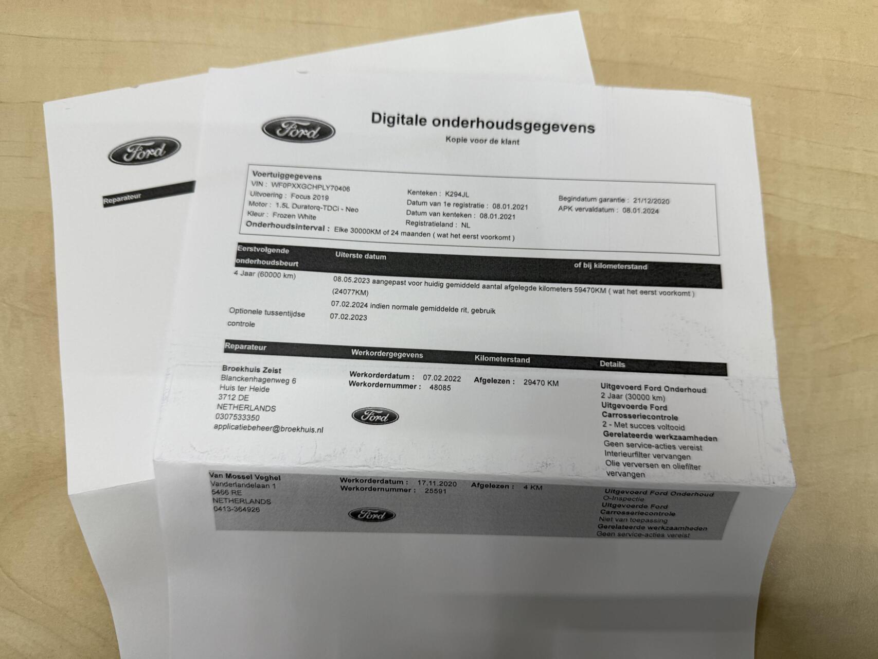 Foto van Ford Focus
