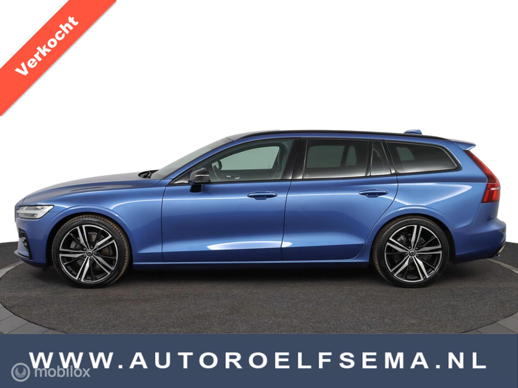 Volvo V60 2.0 R-Design|Trekh.|Adaptieve Cruise Contole|Pilot||St.&St. verw|TREKHAAK 2020 - voorkant