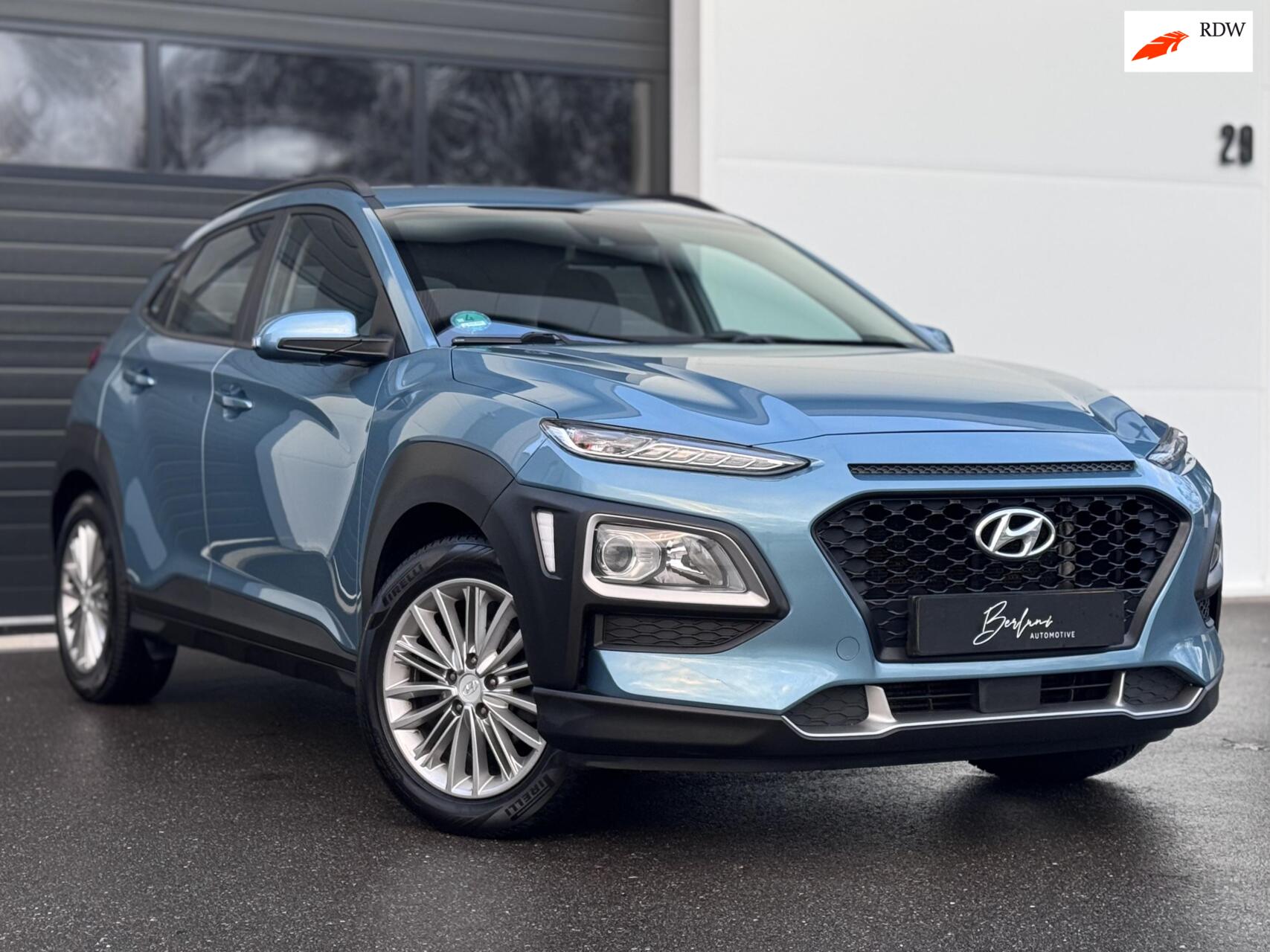 Hyundai Kona 1.0T Fashion Trekhaak | Stoelverw | Camera 2018 - voorkant