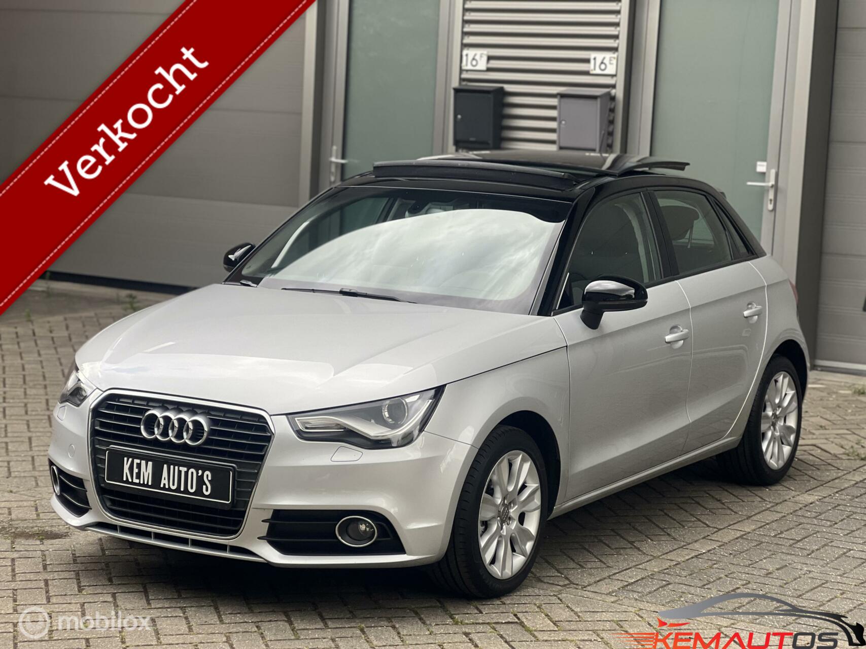 Audi A1 Sportback 1.4 TFSI Ambition Pro✅Line✅✅panoramadak✅ 2012 - voorkant
