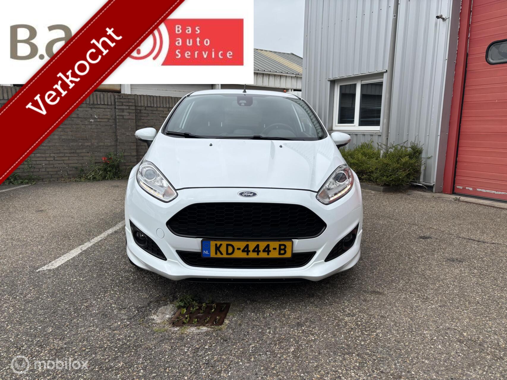 Ford Fiesta 1.0 EcoBoost ST Line 2016 - voorkant