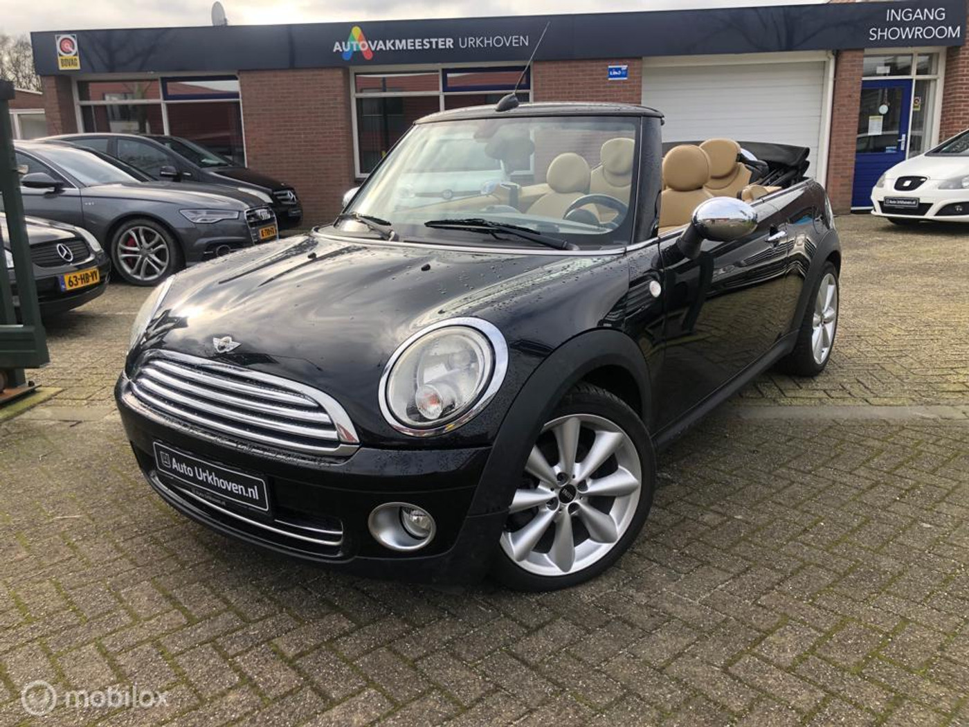 Mini Cooper 1.6 Cooper Pepper,volleder,6-12 mnd garantie mogelijk 2009 - voorkant