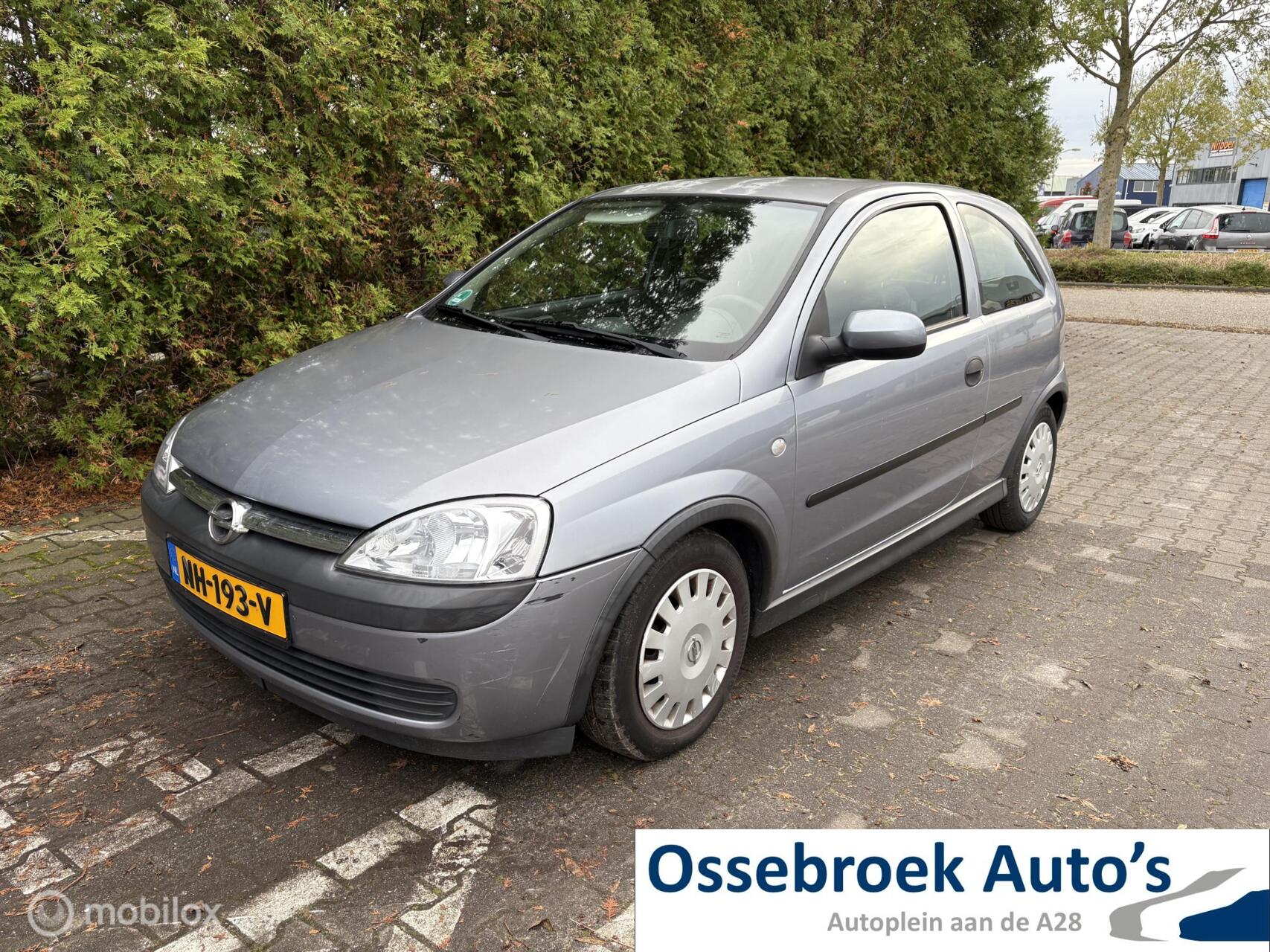 Opel Corsa-c 1.0-12V Comfort Airco 169dkm 2003 2003 - voorkant